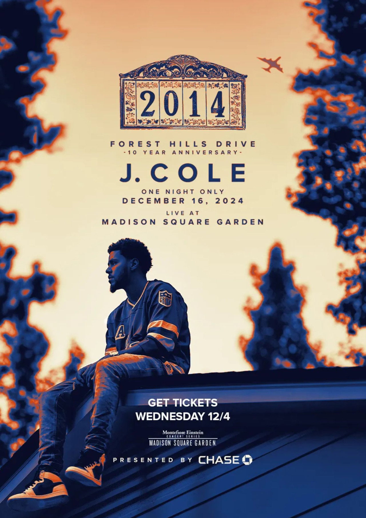 2014 Forest Hills Drive 10th Anniversary Show Live at Madison Square Garden filmaffisch