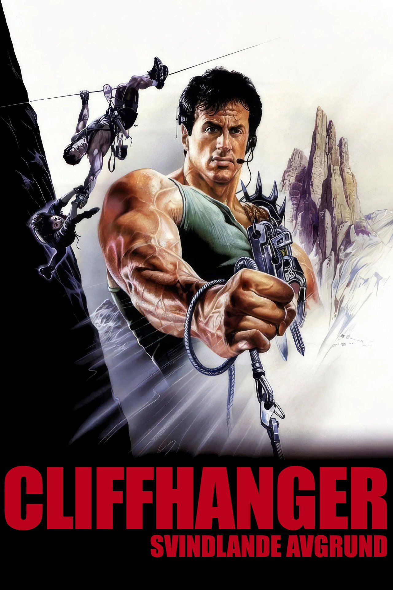 Cliffhanger - svindlande avgrund filmaffisch