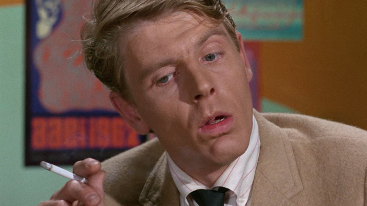 Man in a Suitcase backdrop