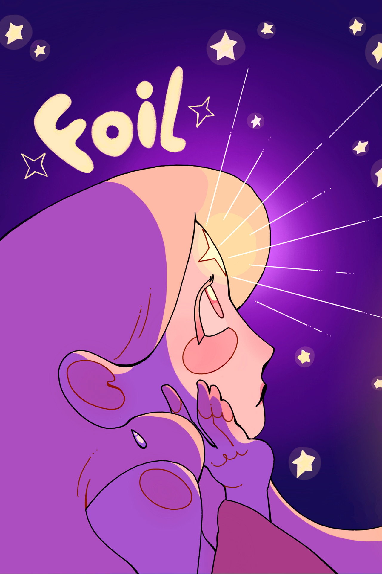 Foil poster