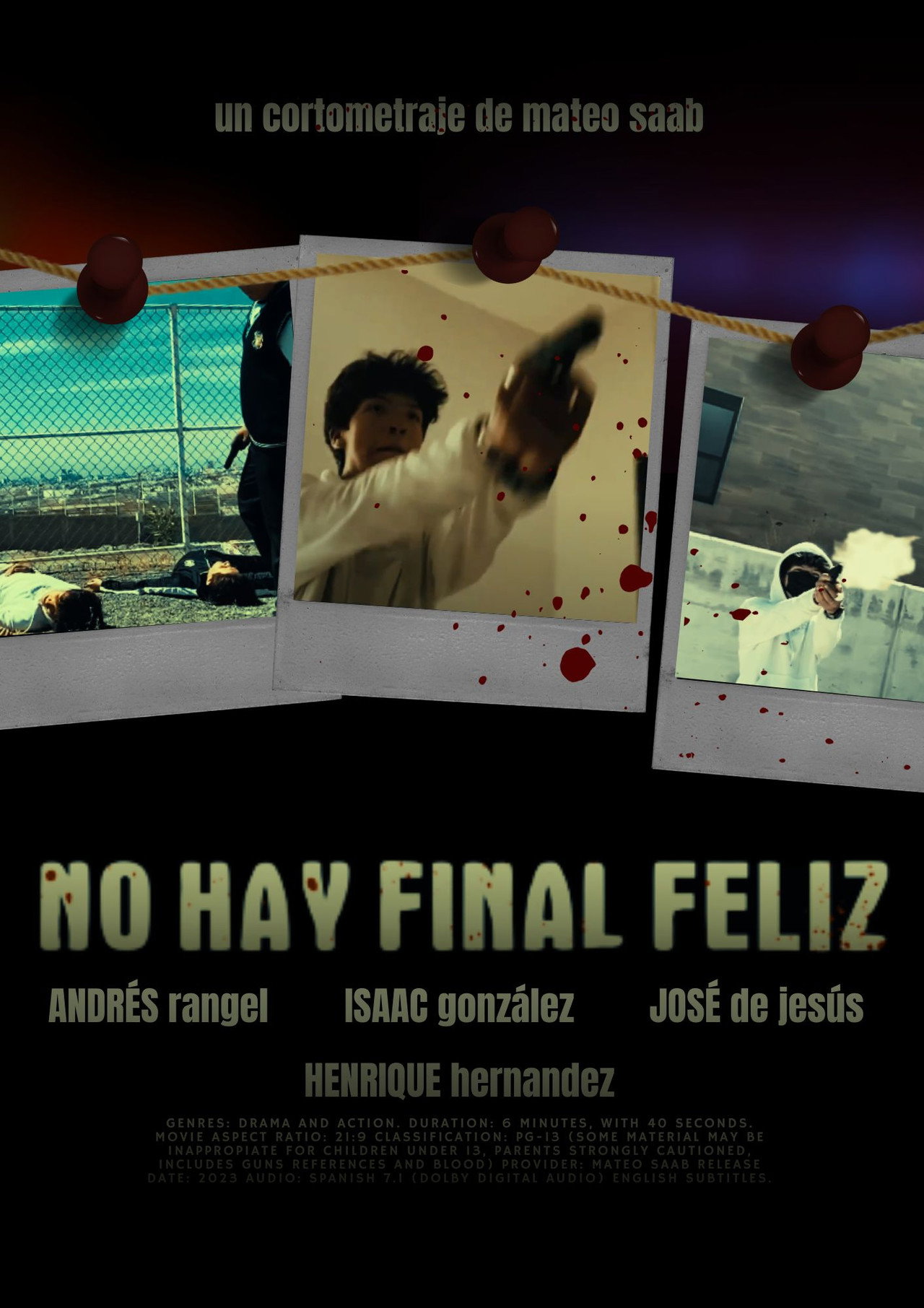 No Hay Final Feliz Backdrop