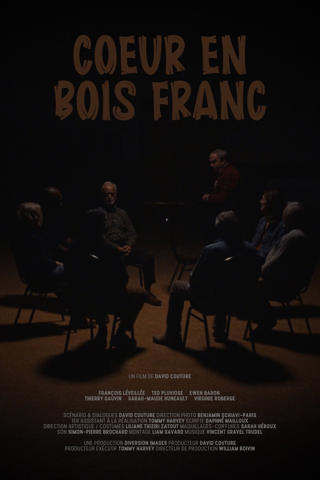 Coeur en bois franc filmaffisch