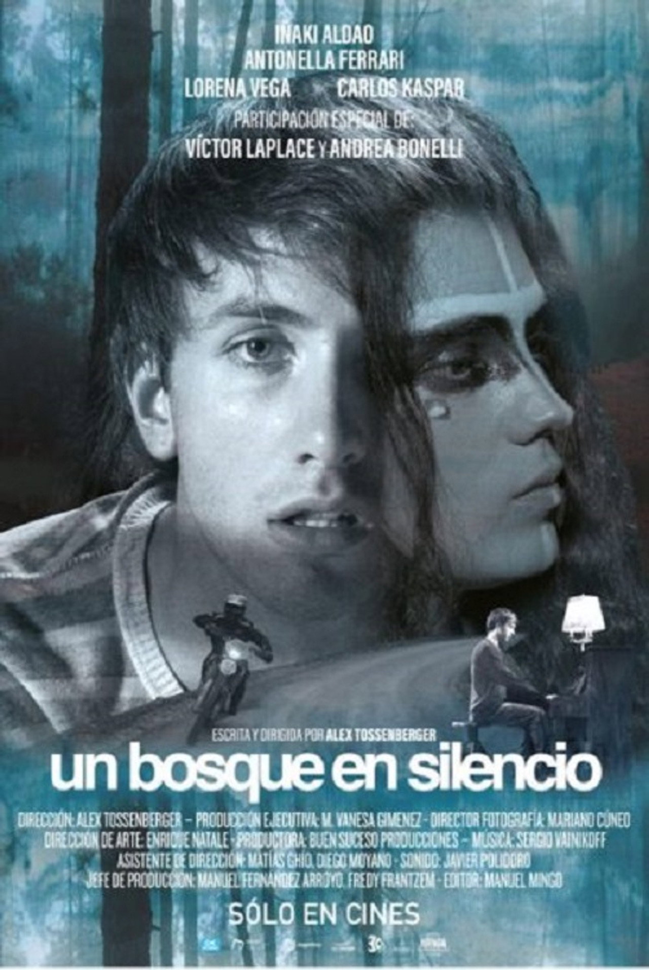 Un bosque en silencio filmaffisch