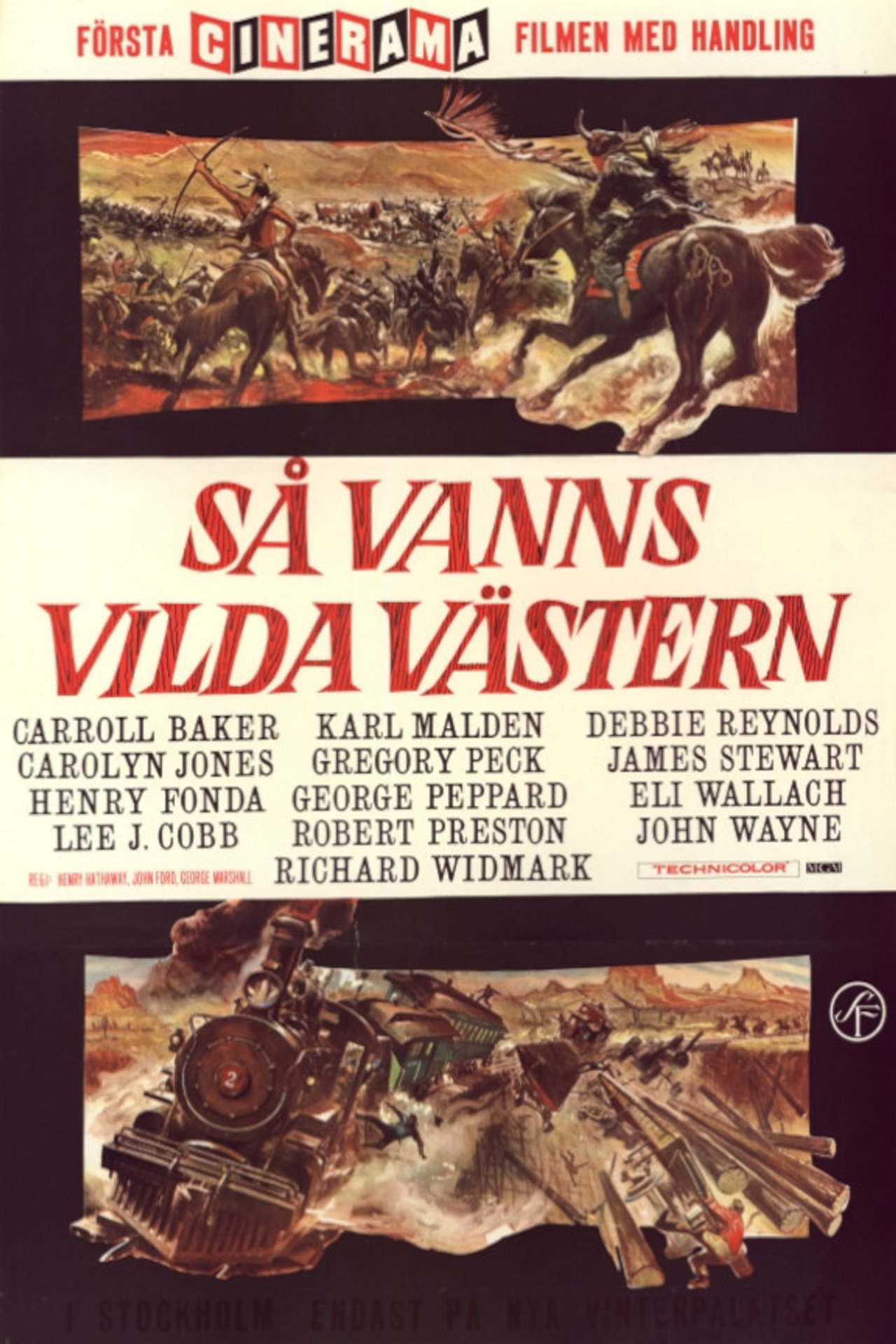 Så vanns vilda västern filmaffisch