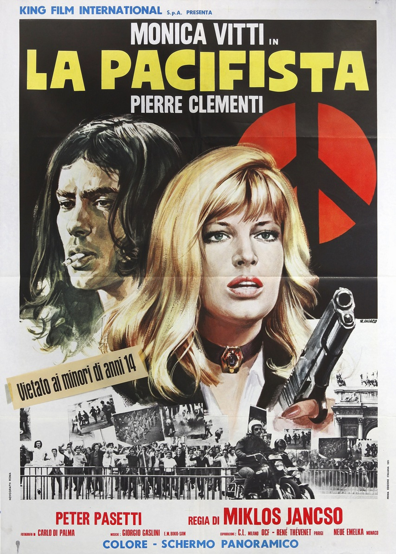 La pacifista filmaffisch