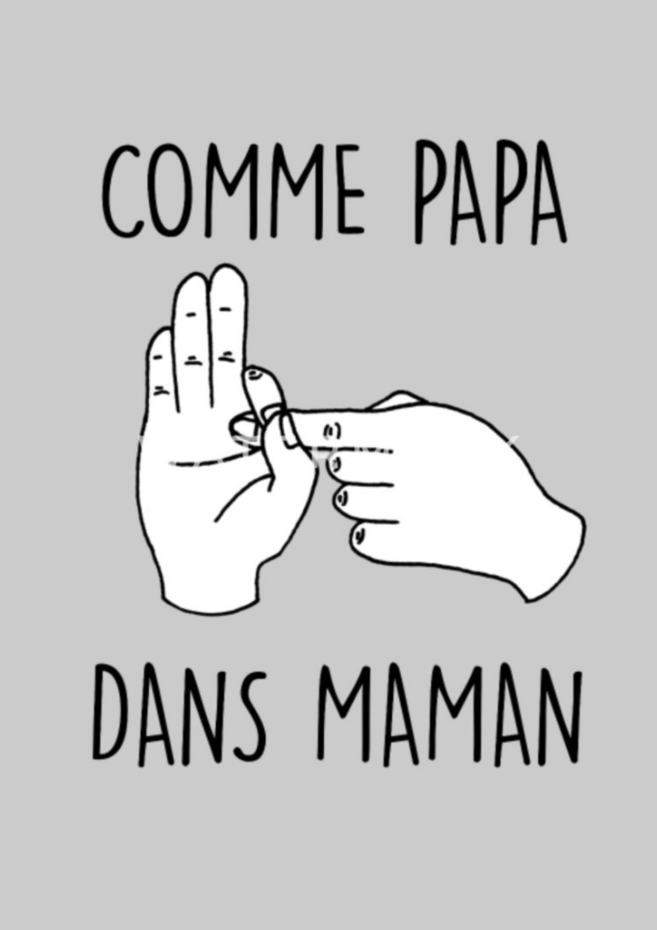 Papa dans maman filmaffisch