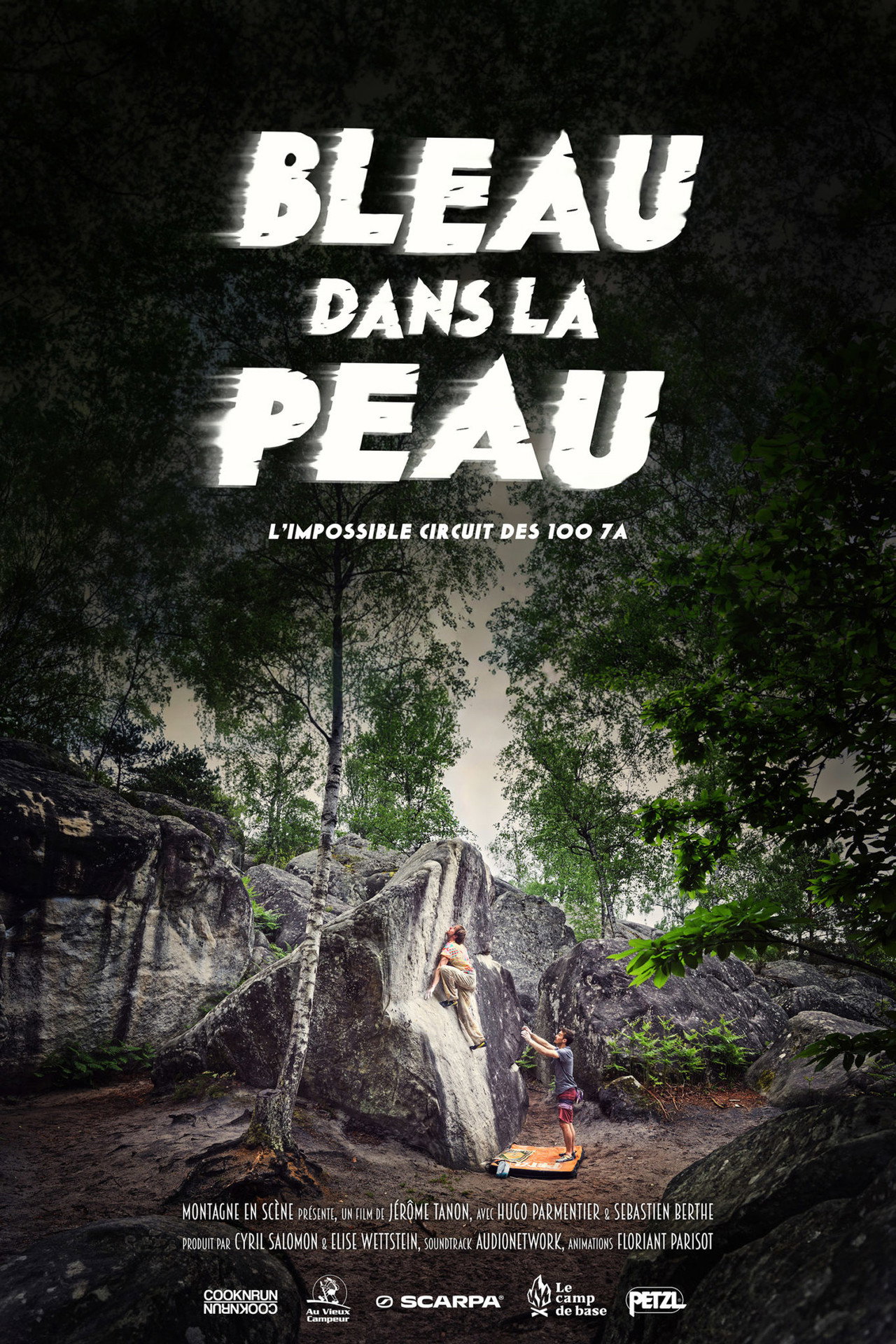 Bleau Dans La Peau filmaffisch