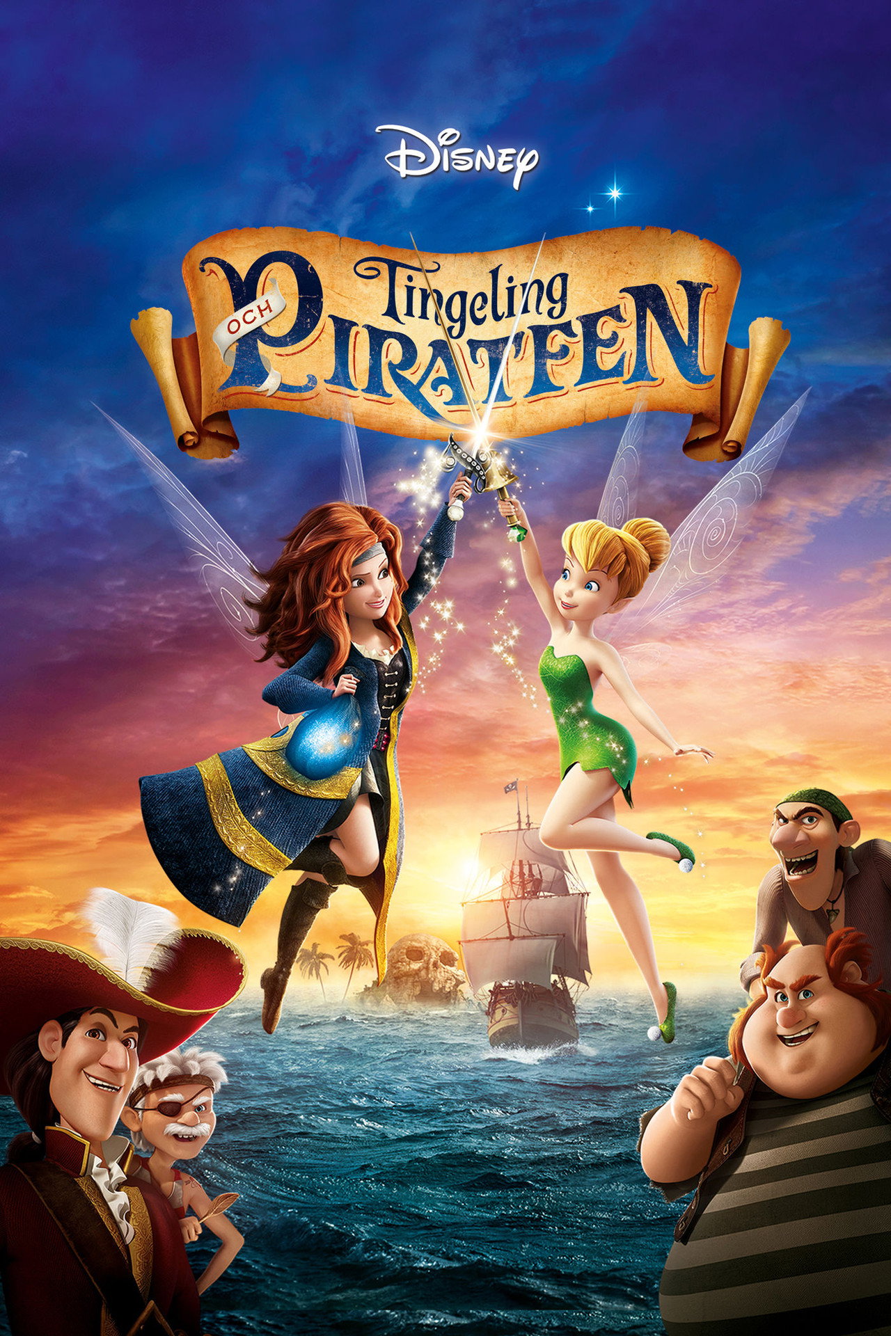 Tingeling och piratfen filmaffisch