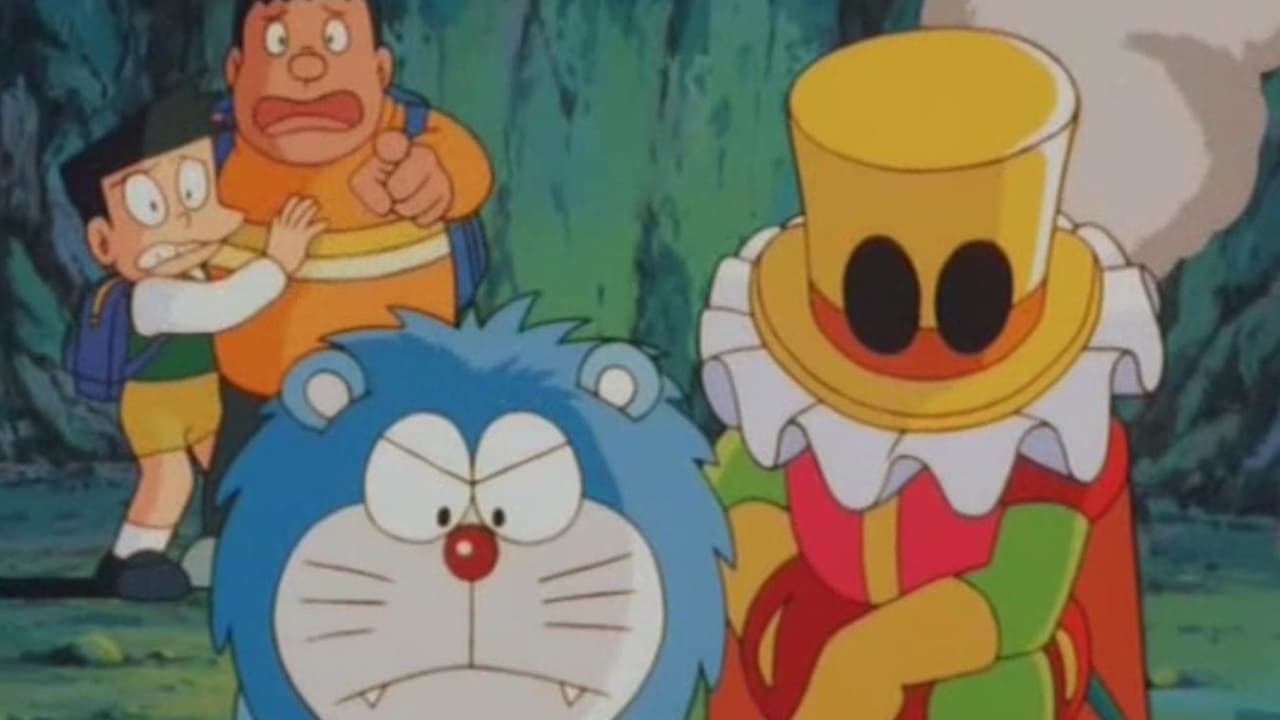 Scen från Doraemon: Nobita's Three Visionary Swordsmen