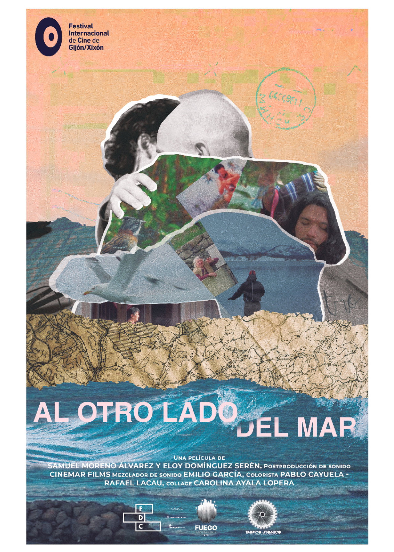 Al otro lado del mar filmaffisch