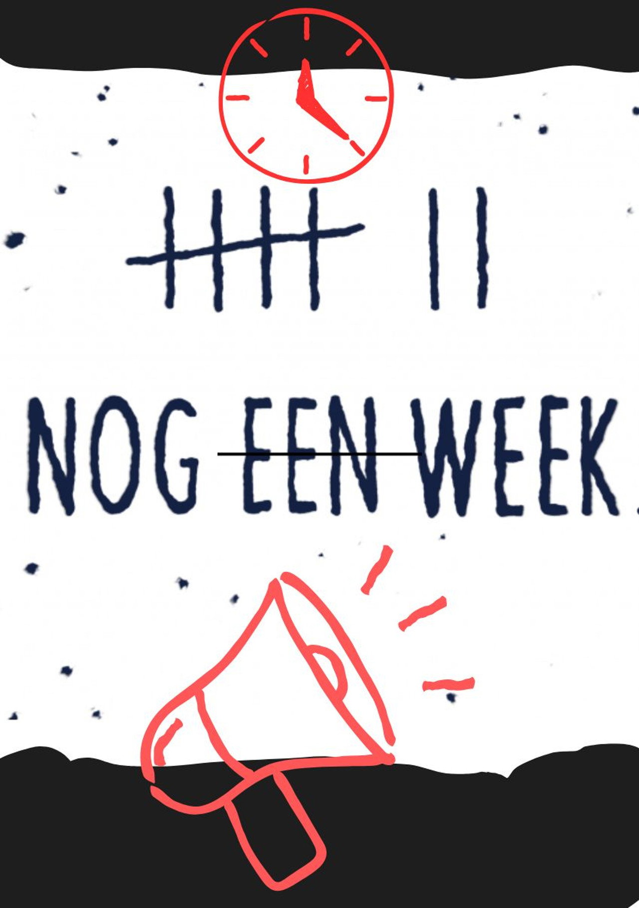 Nog één week affisch
