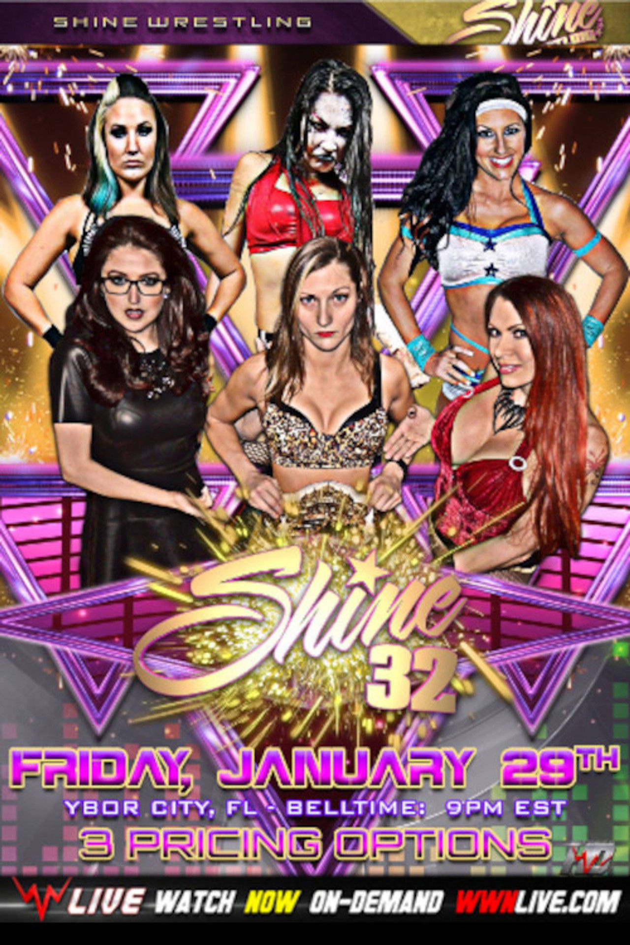 SHINE 32 Backdrop