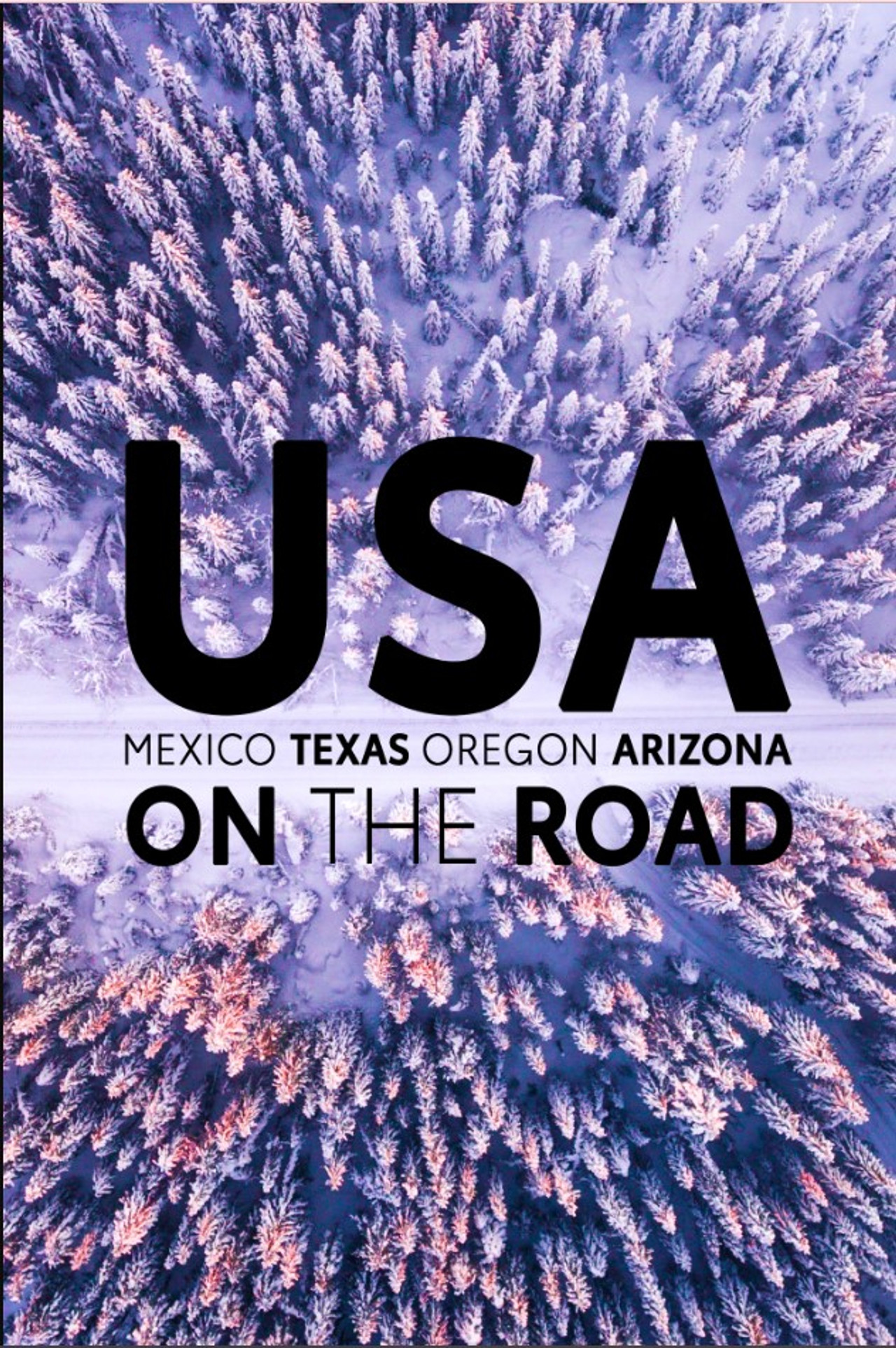 USA on the Road: Mexico, Texas, Oregon, Arizona Backdrop