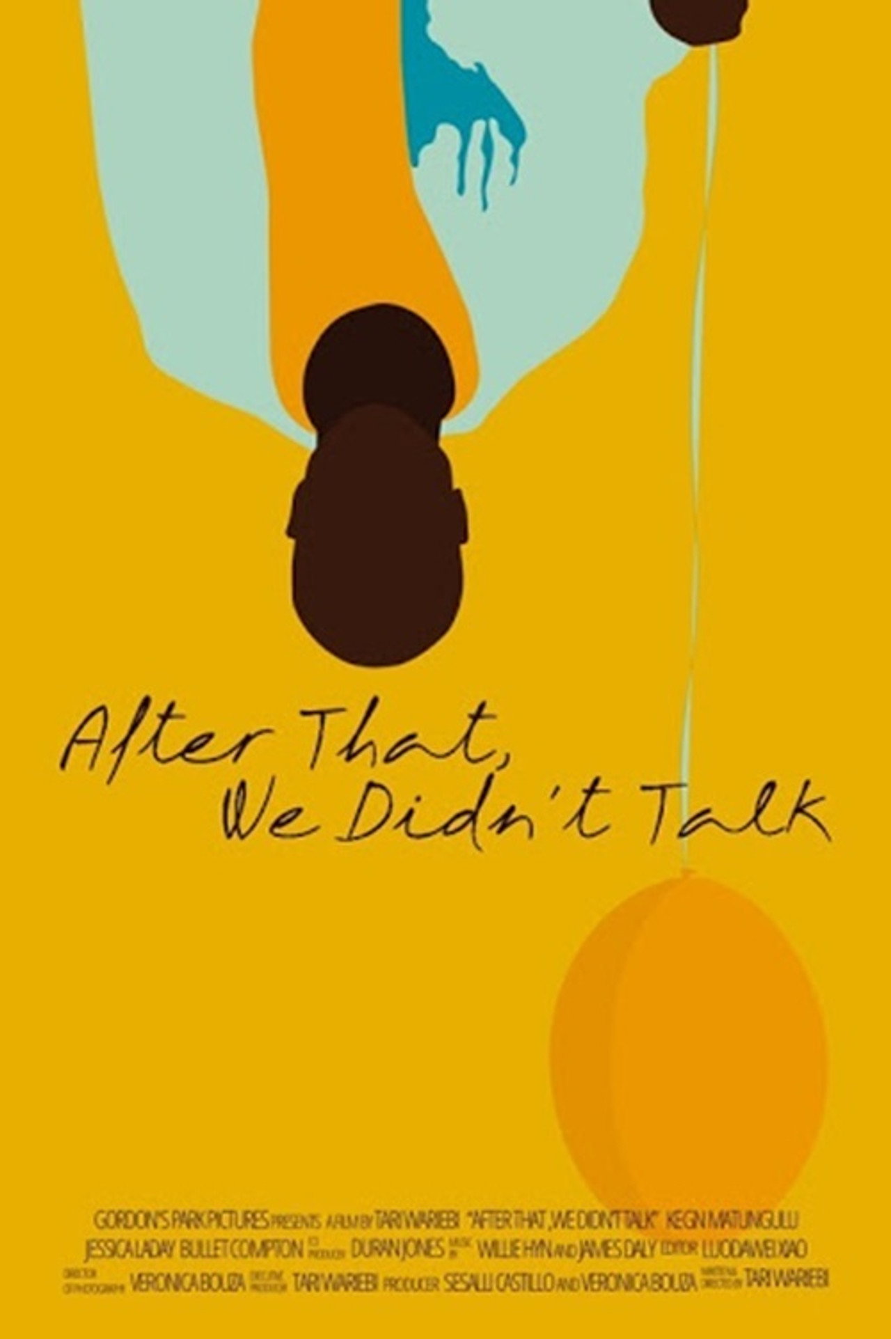 After That, We Didn't Talk filmaffisch