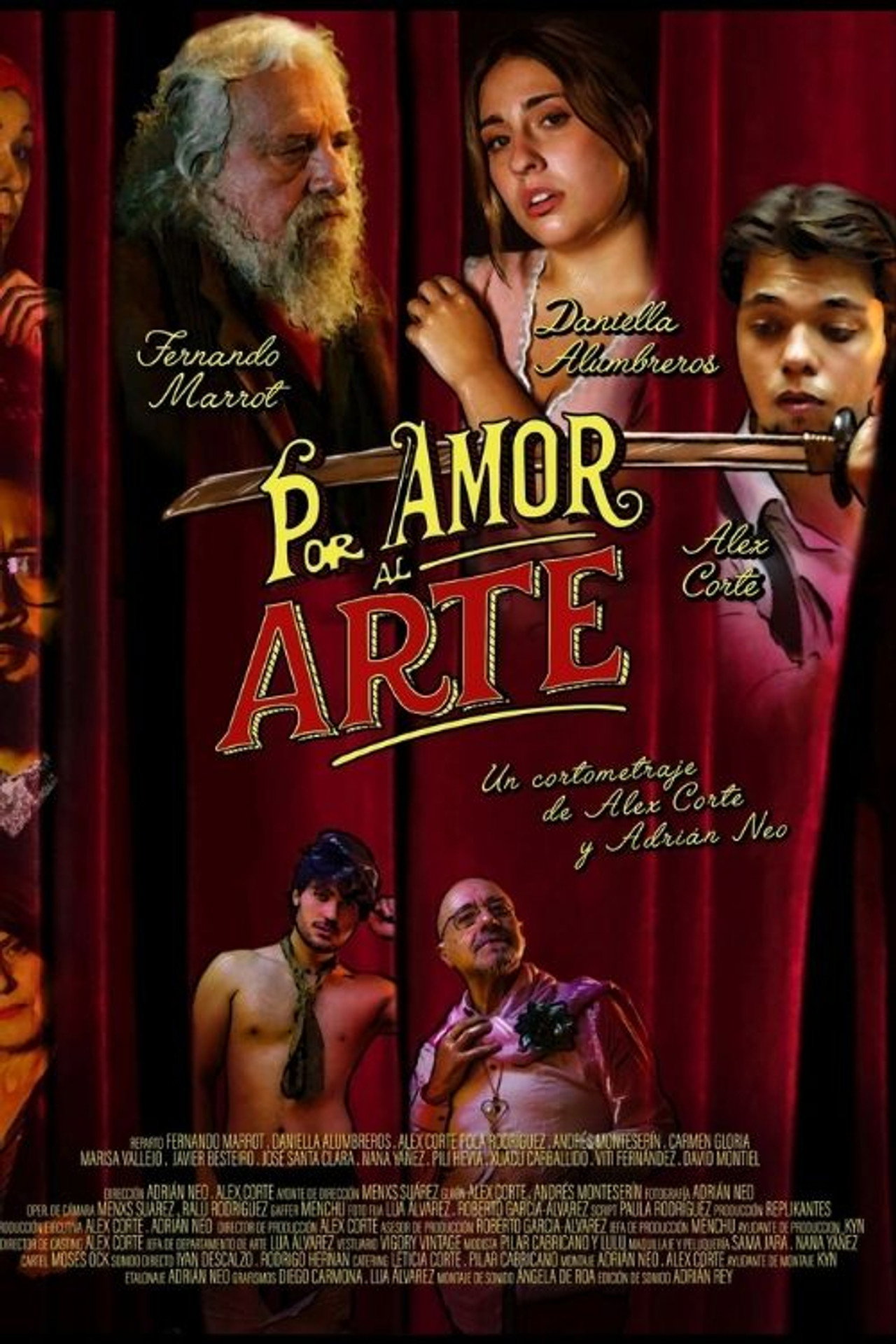 Por amor al arte filmaffisch
