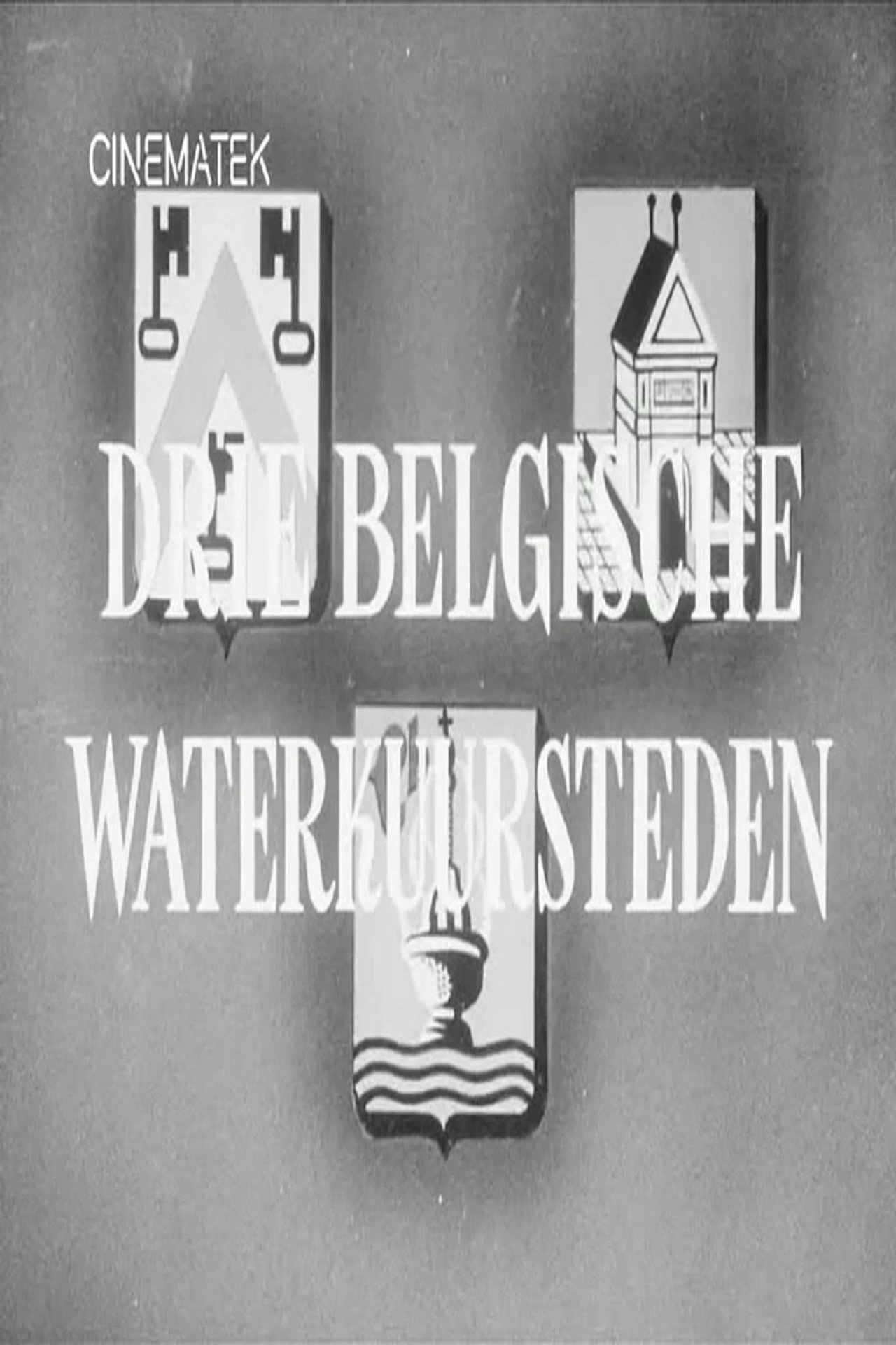 Drie Belgische Waterkuursteden filmaffisch