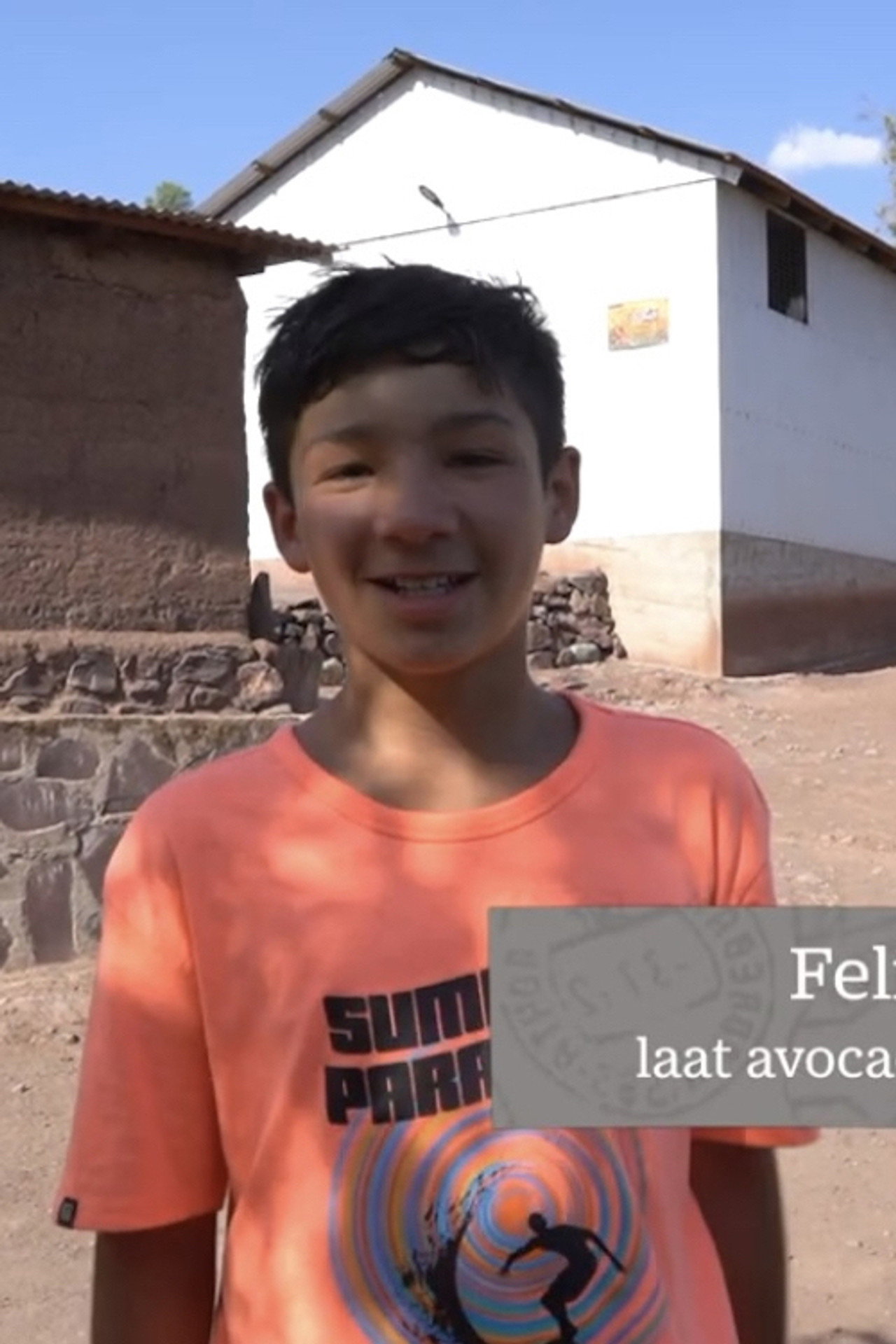 Felipe, de avocado's in Chili en klimaatverandering filmaffisch