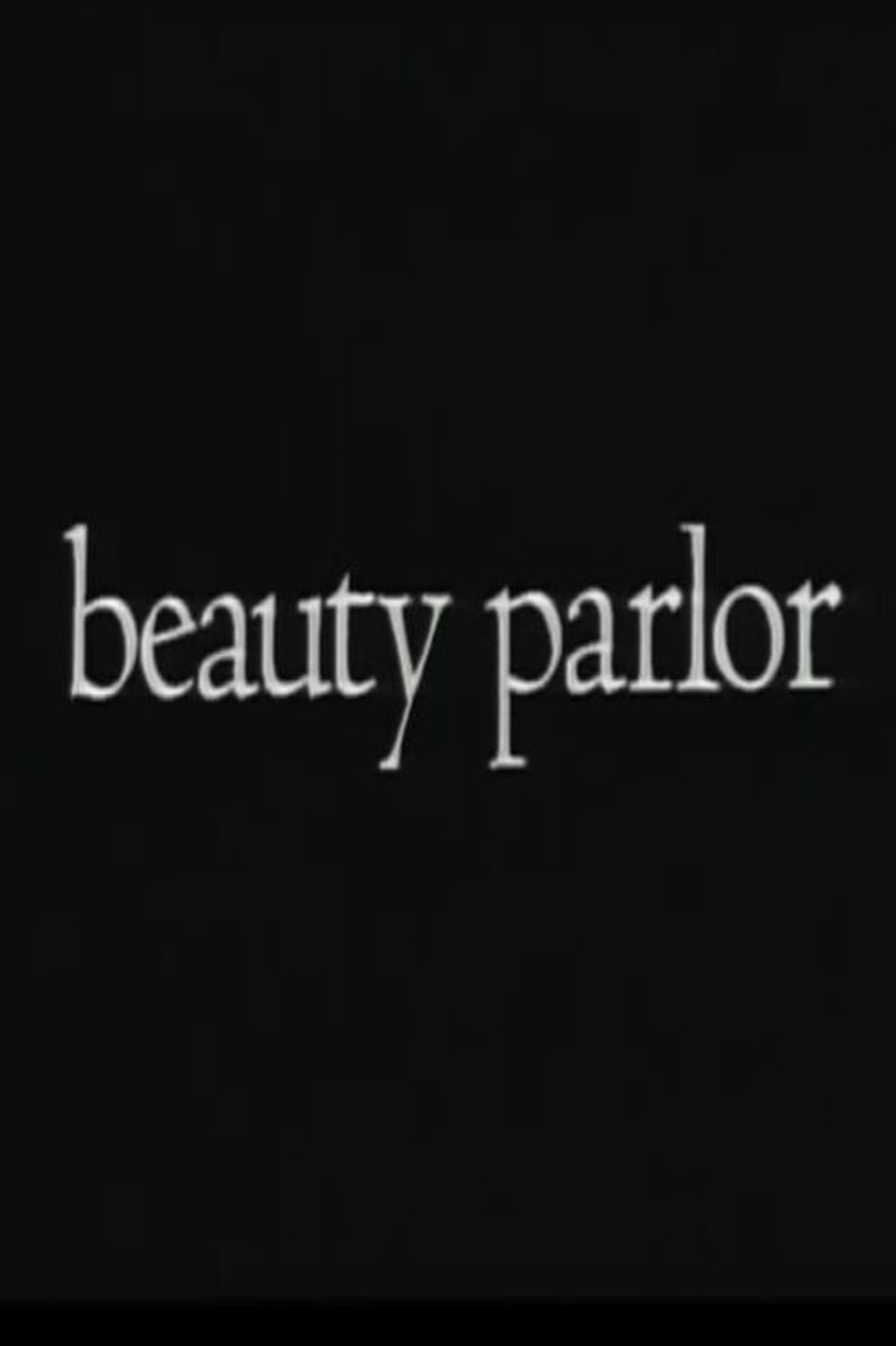 Beauty Parlor filmaffisch