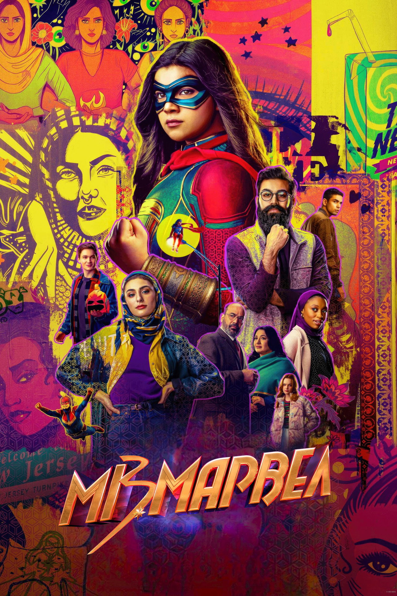 Ms. Marvel (2022) Hindi Season 1 Complete backdrop