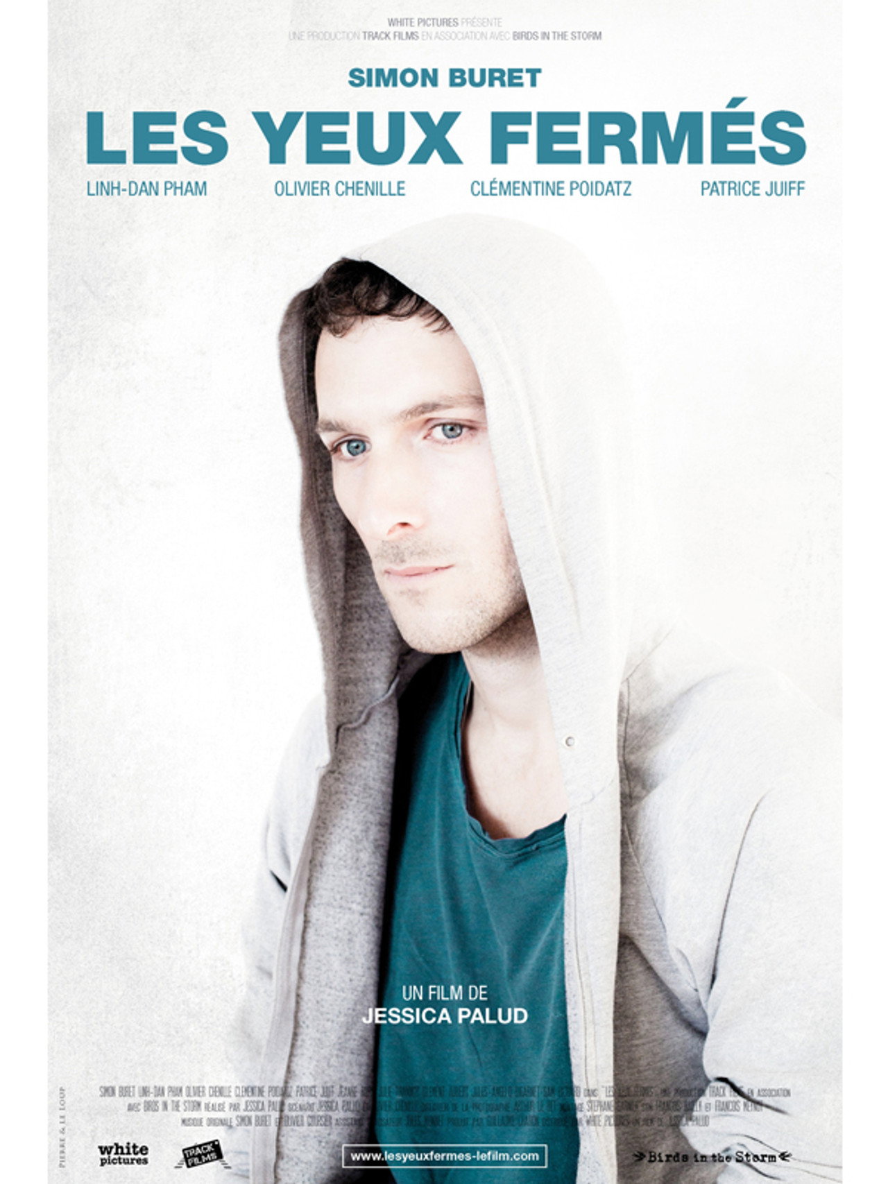 Les yeux fermés filmaffisch