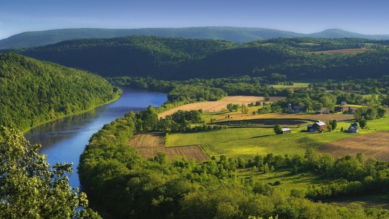 Scen från Appalachian Spring