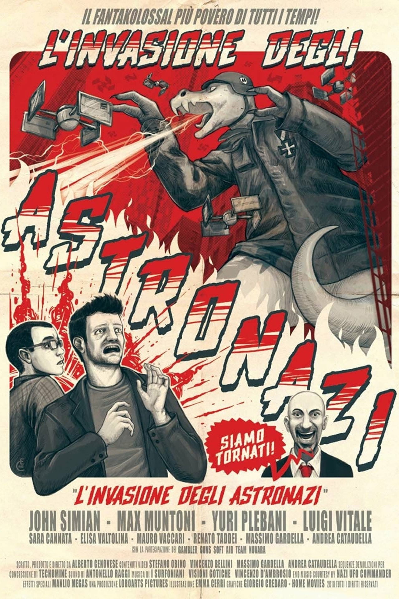 L'Invasione degli Astronazi filmaffisch