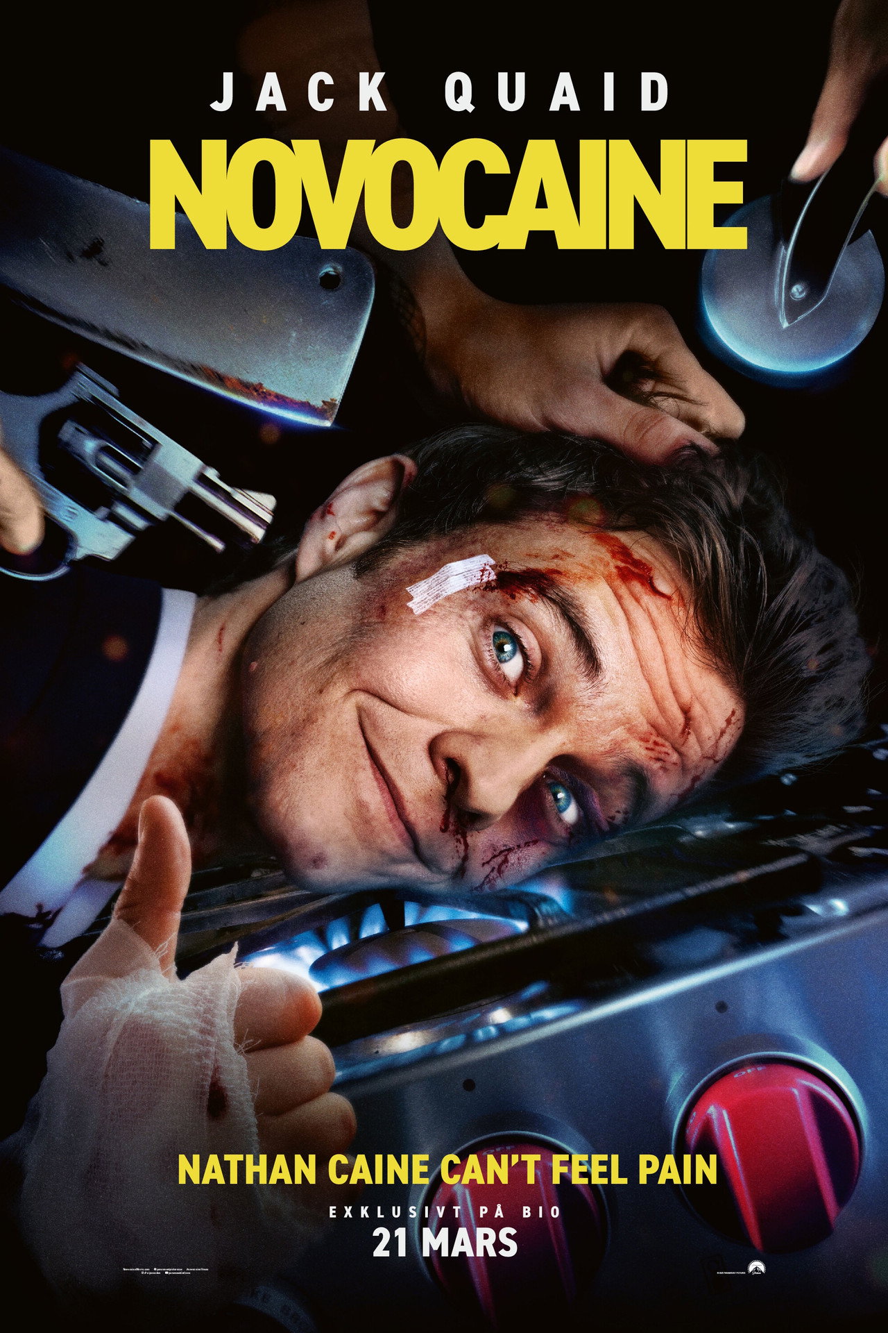 Novocaine filmaffisch