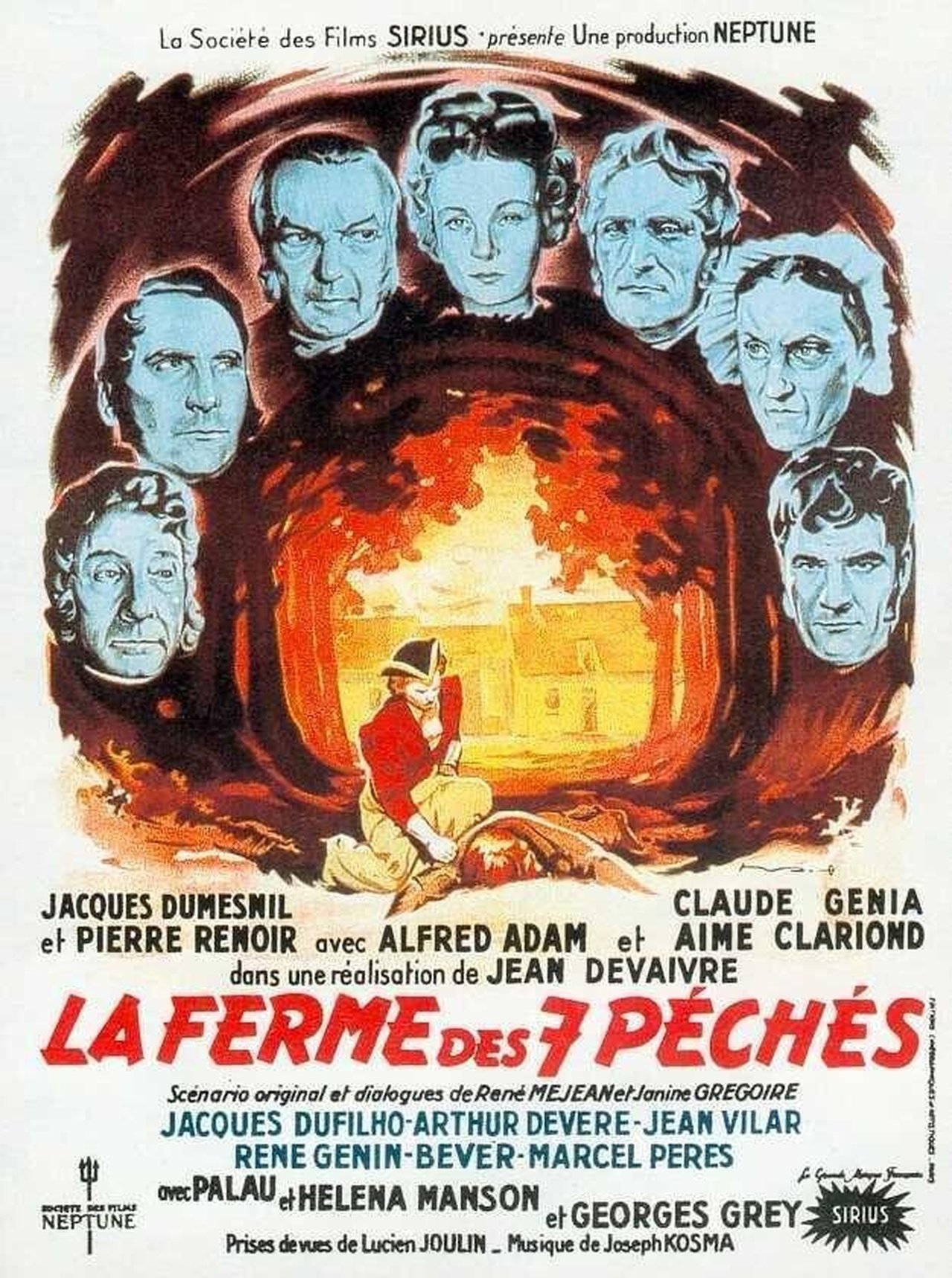 La Ferme des sept péchés poster