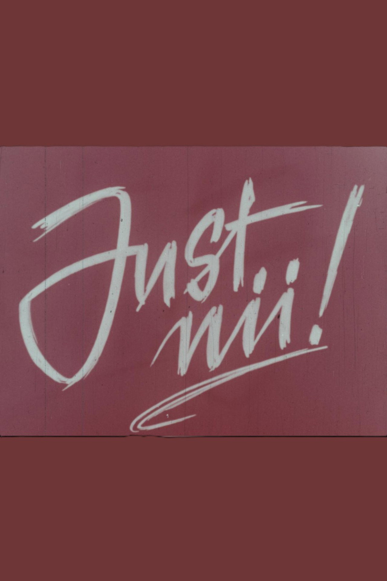 Just nii! filmaffisch