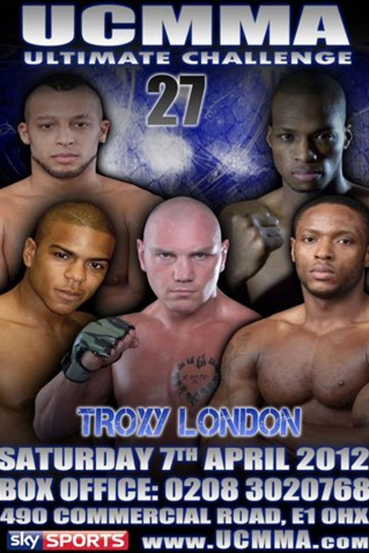 UCMMA 27: Bittong vs. Smith Backdrop