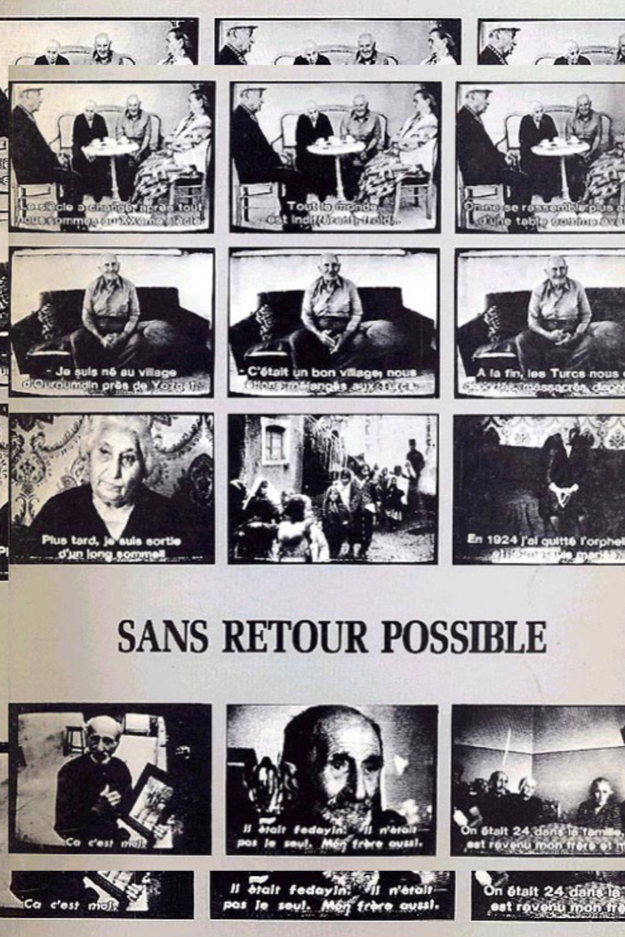 Sans retour possible filmaffisch