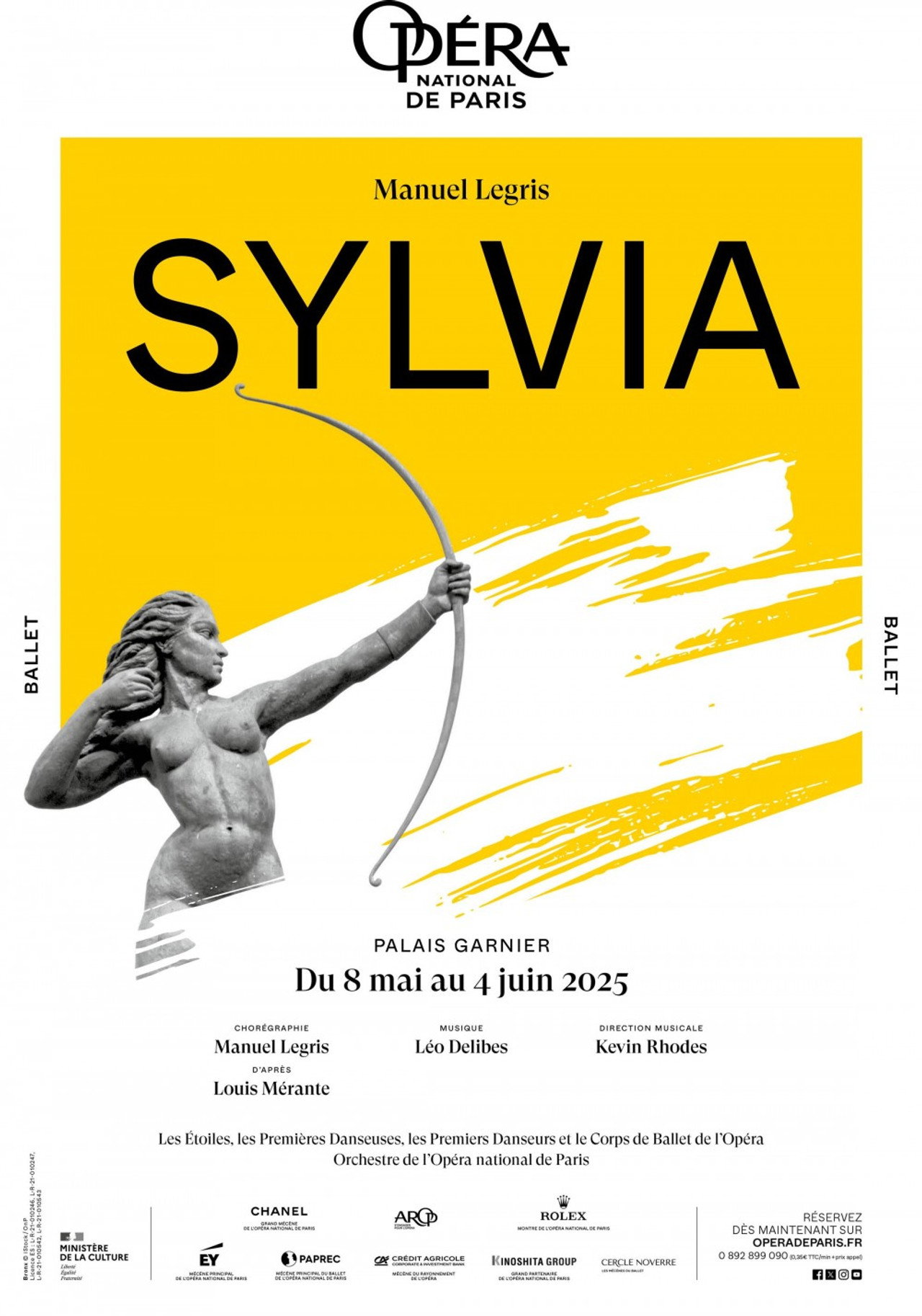 Paris Opera Ballet: Sylvia Backdrop