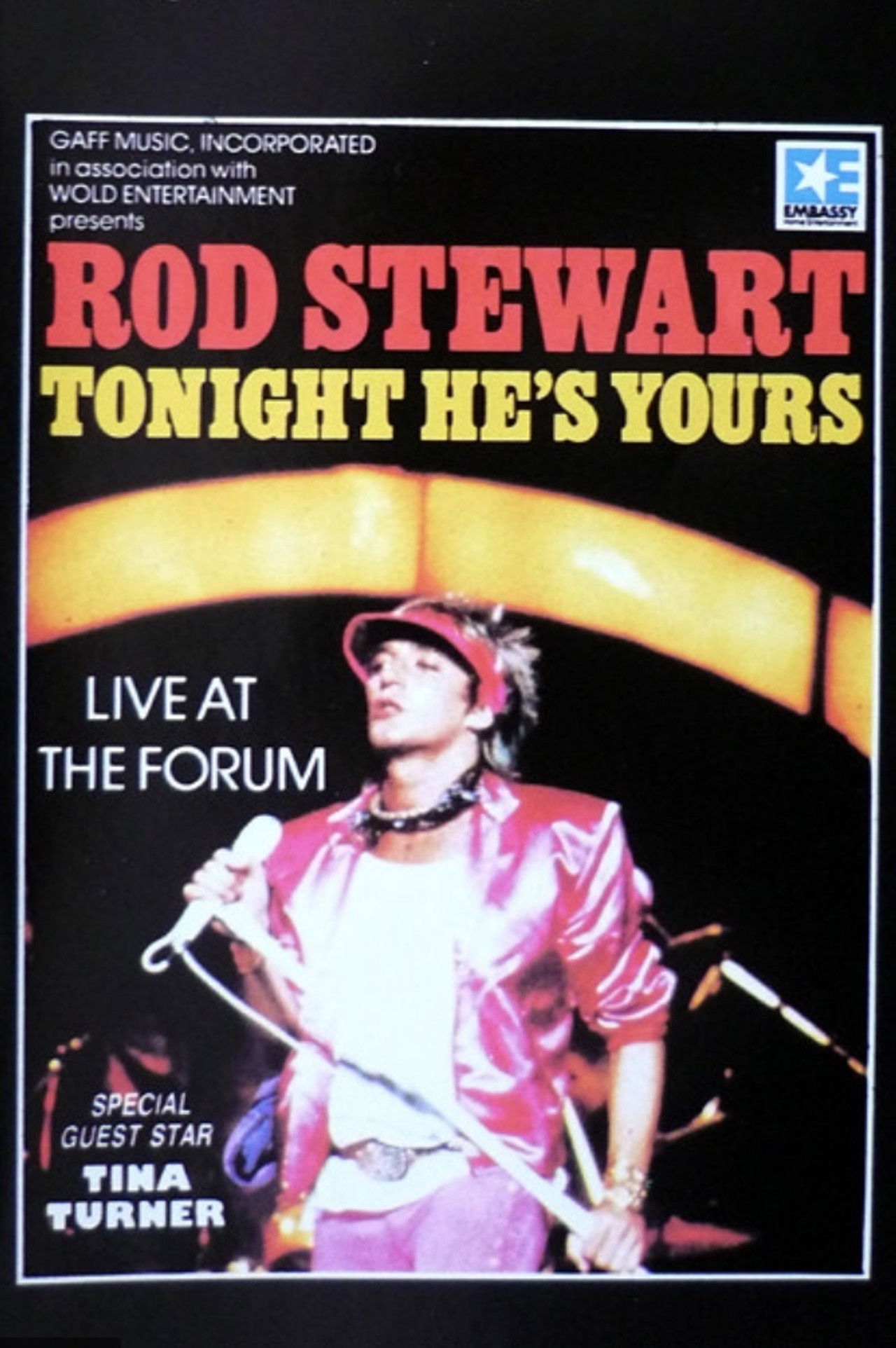 Rod Stewart: Tonight He's Yours Backdrop
