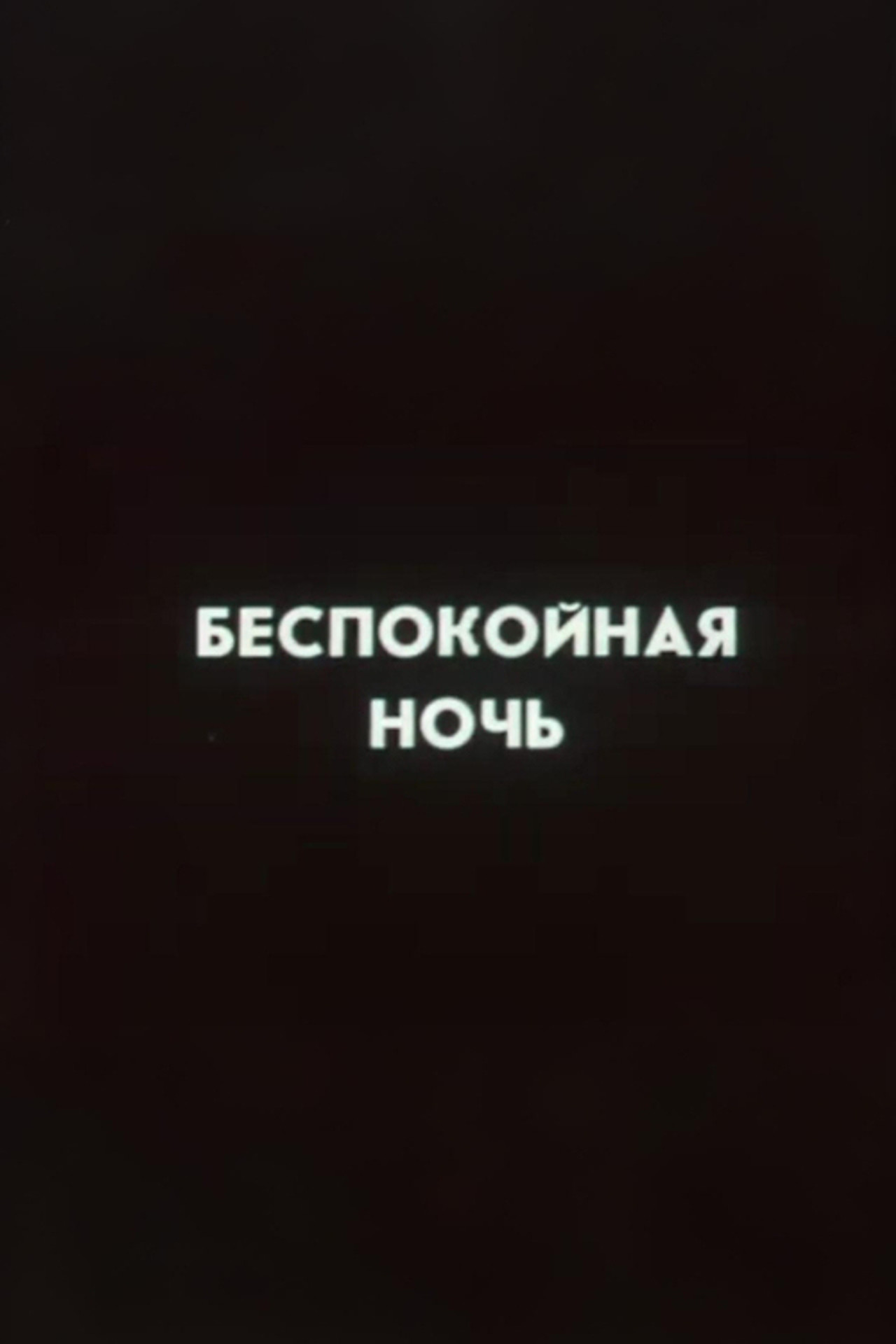 Ну погоди! Беспокойная ночь filmaffisch