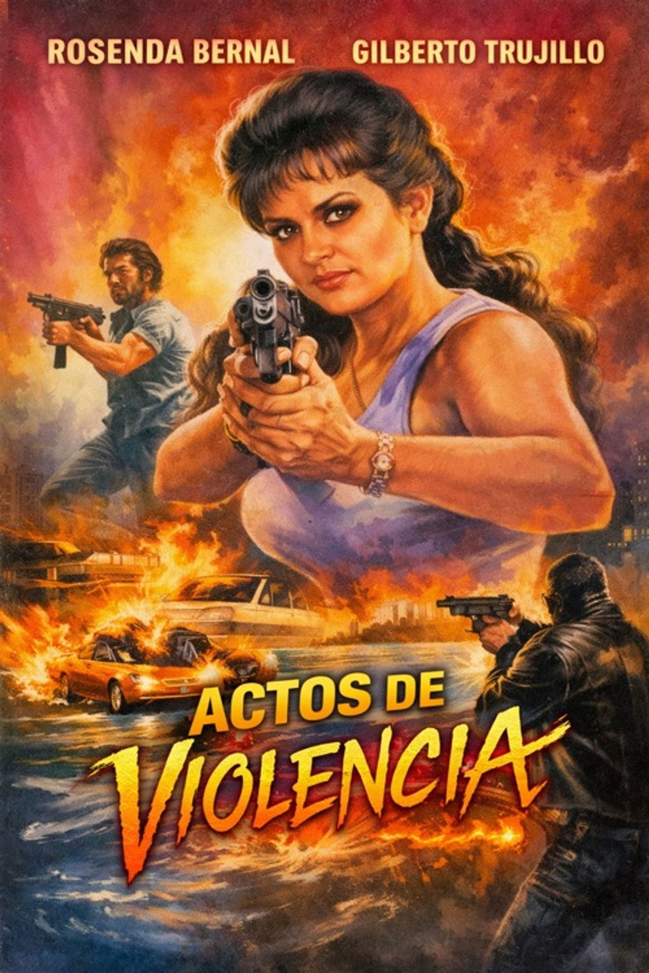 Actos de violencia Backdrop