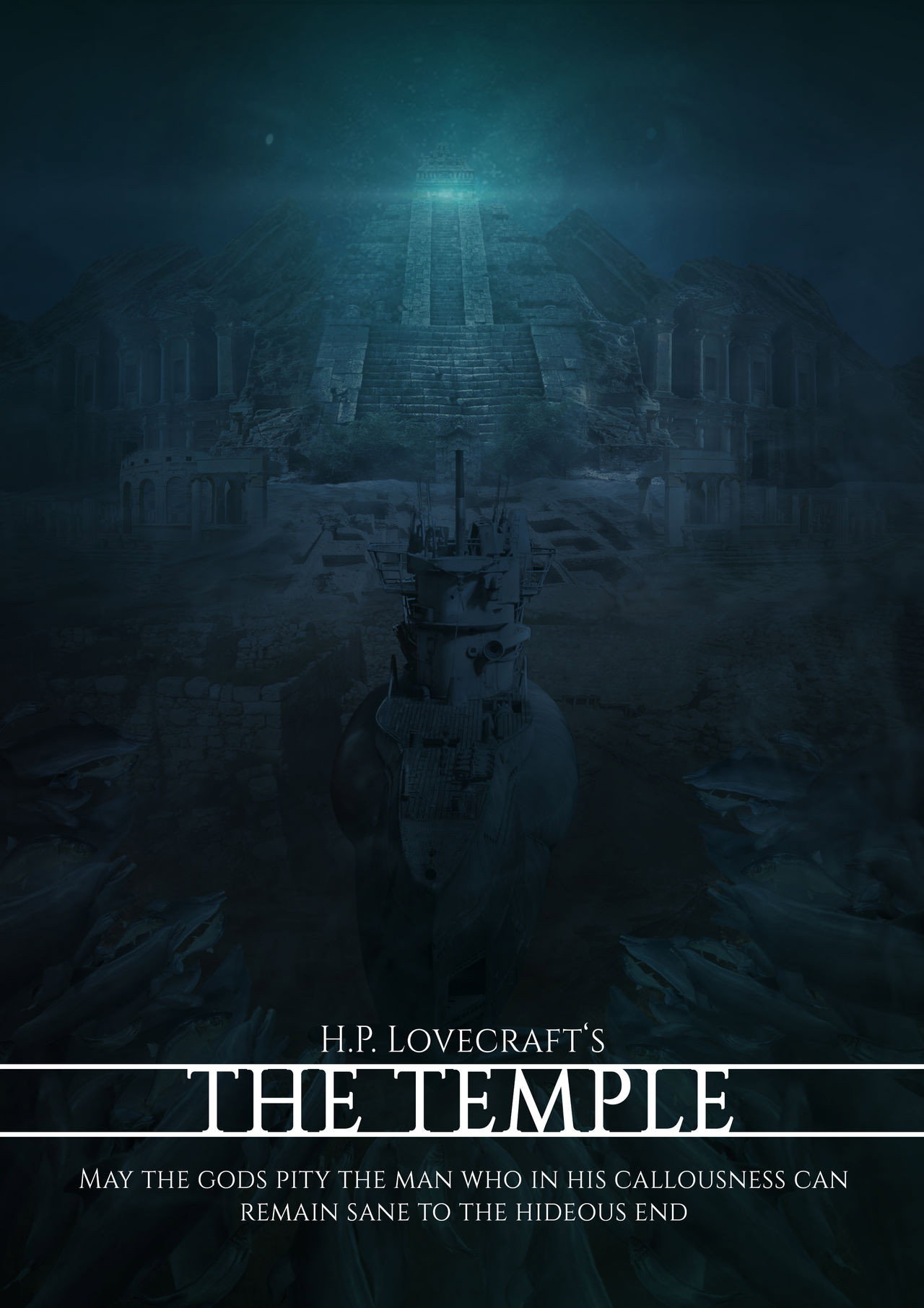 H.P. Lovecraft's The Temple Backdrop