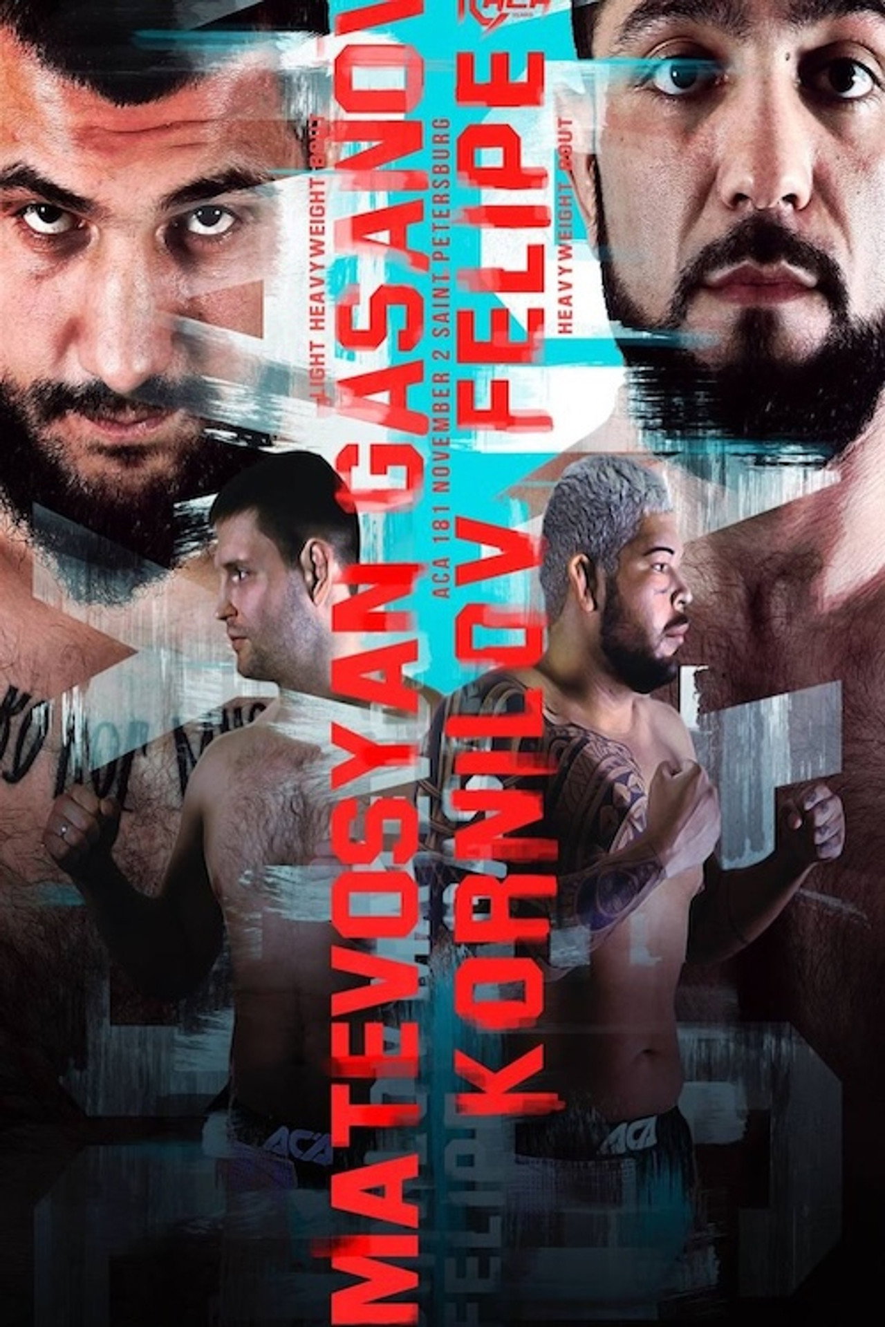 ACA 181: Matevosyan vs. Gasanov filmaffisch