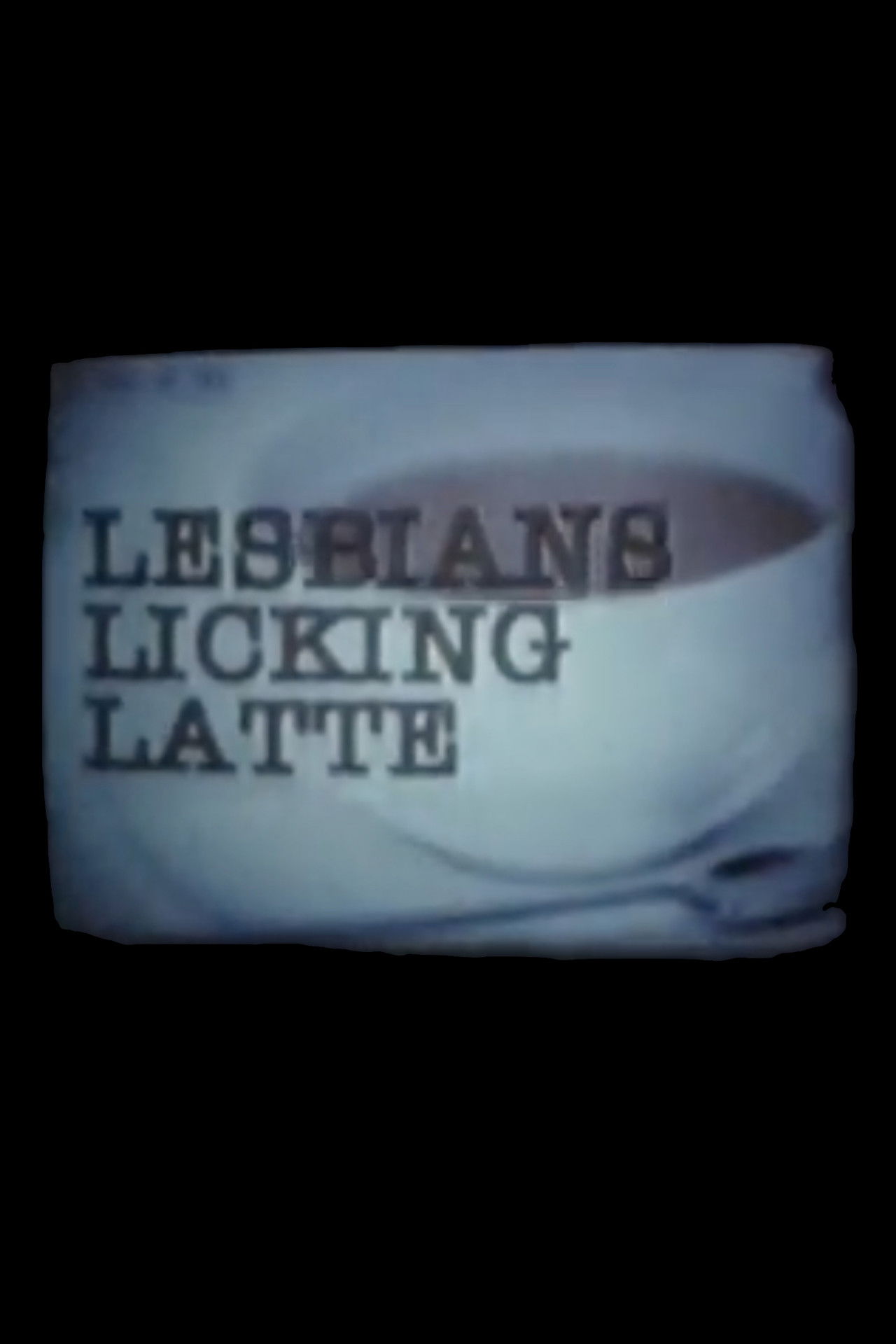 Lesbians Licking Latte Backdrop