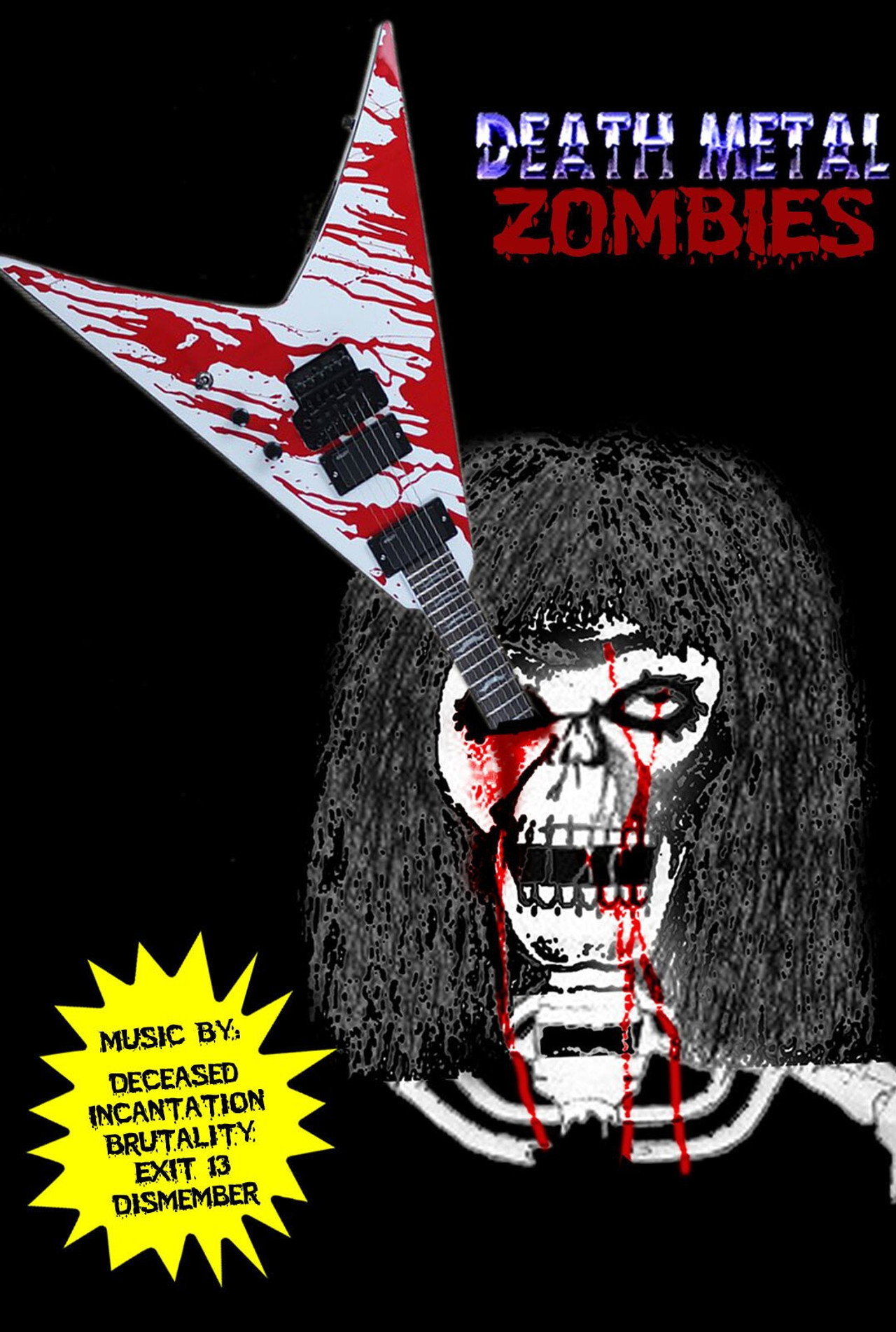 Death Metal Zombies filmaffisch