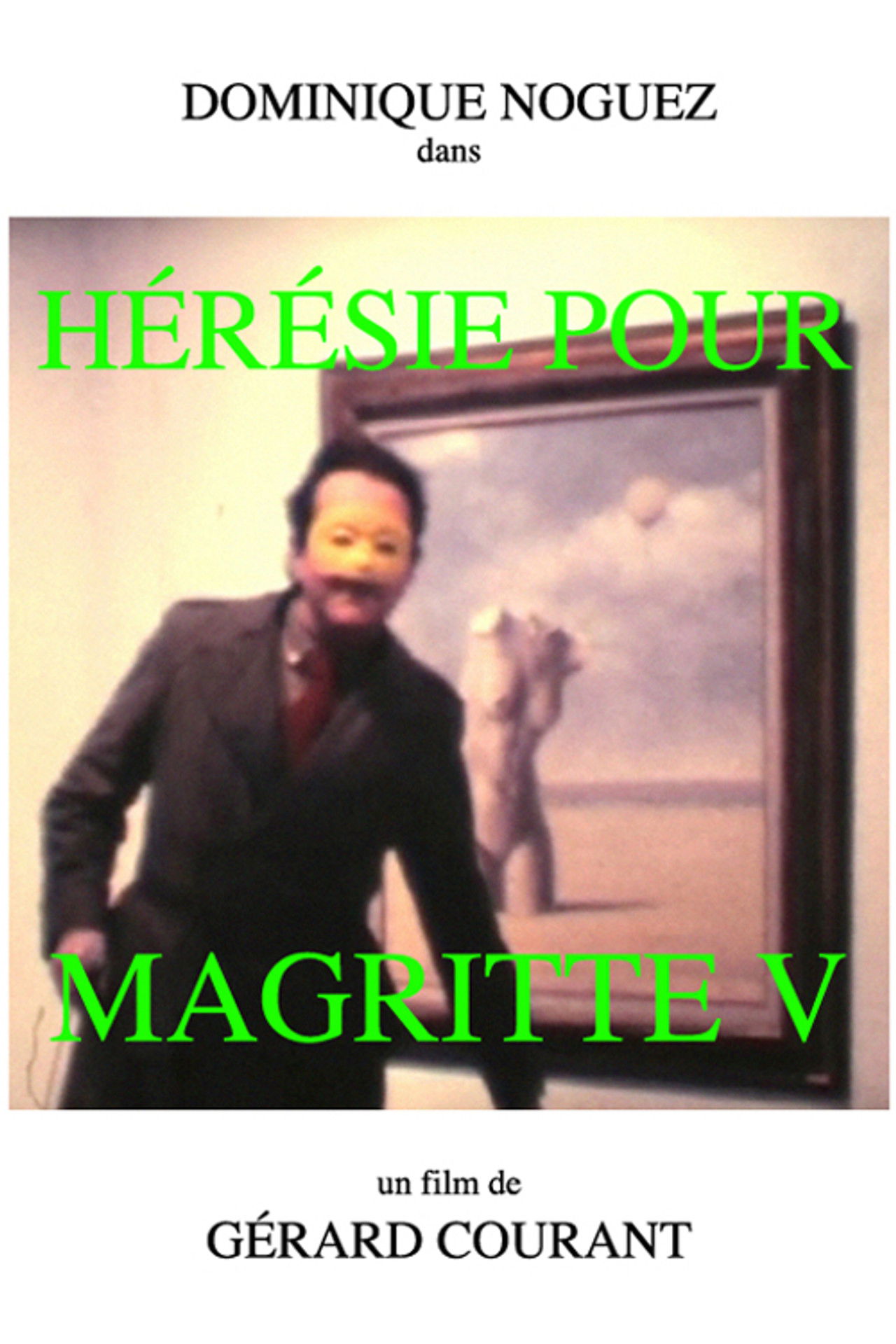 Hérésie pour Magritte V Backdrop