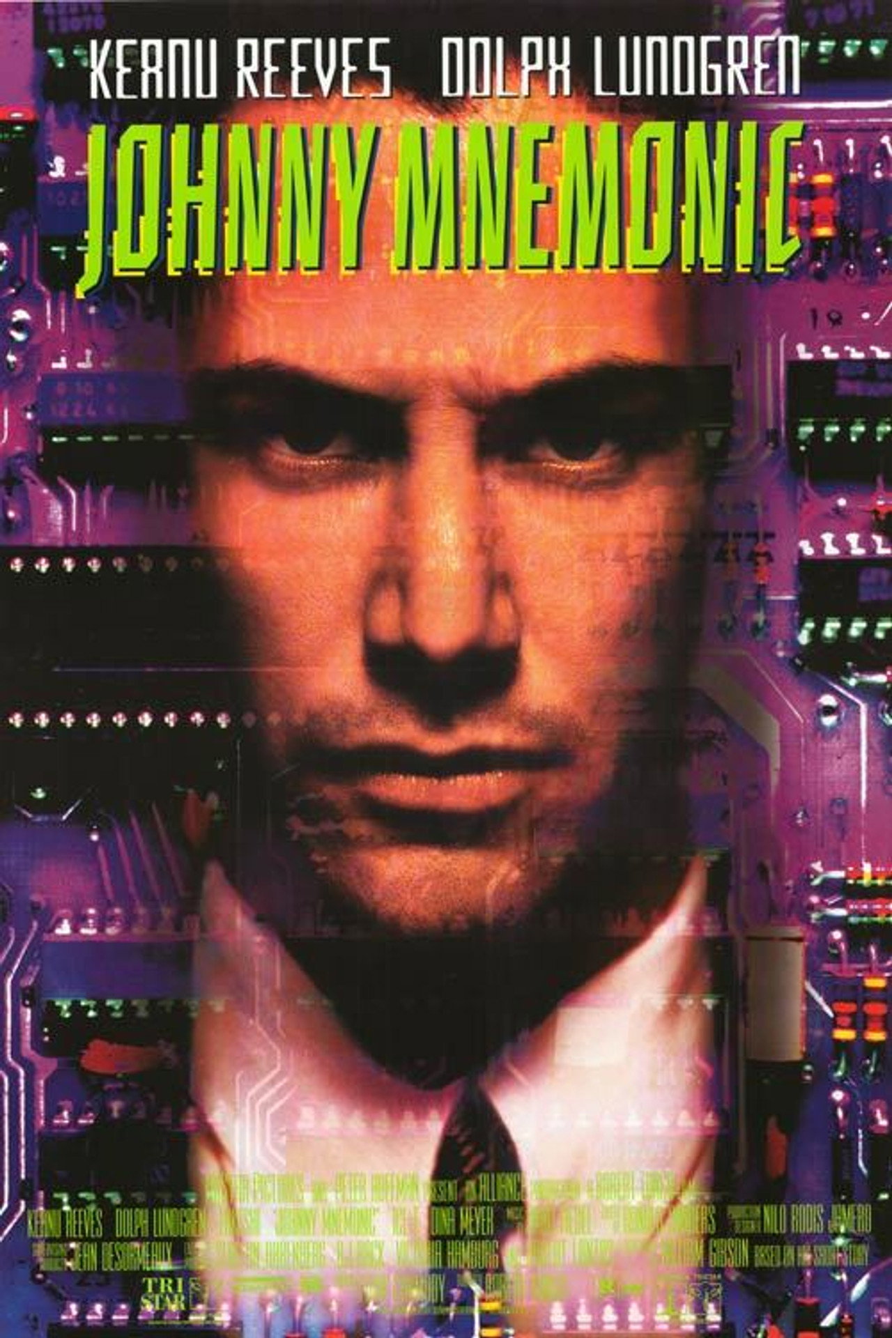 Johnny Mnemonic filmaffisch