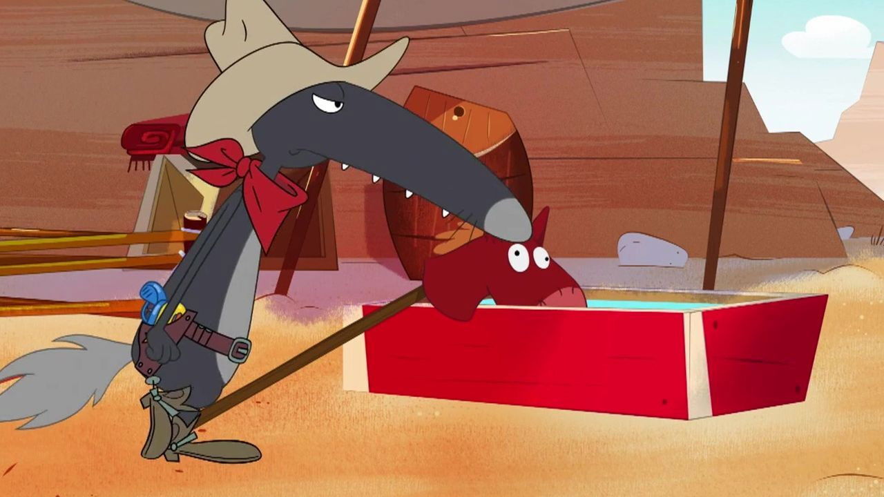 Loup — Le Loup qui voulait devenir cow-boy