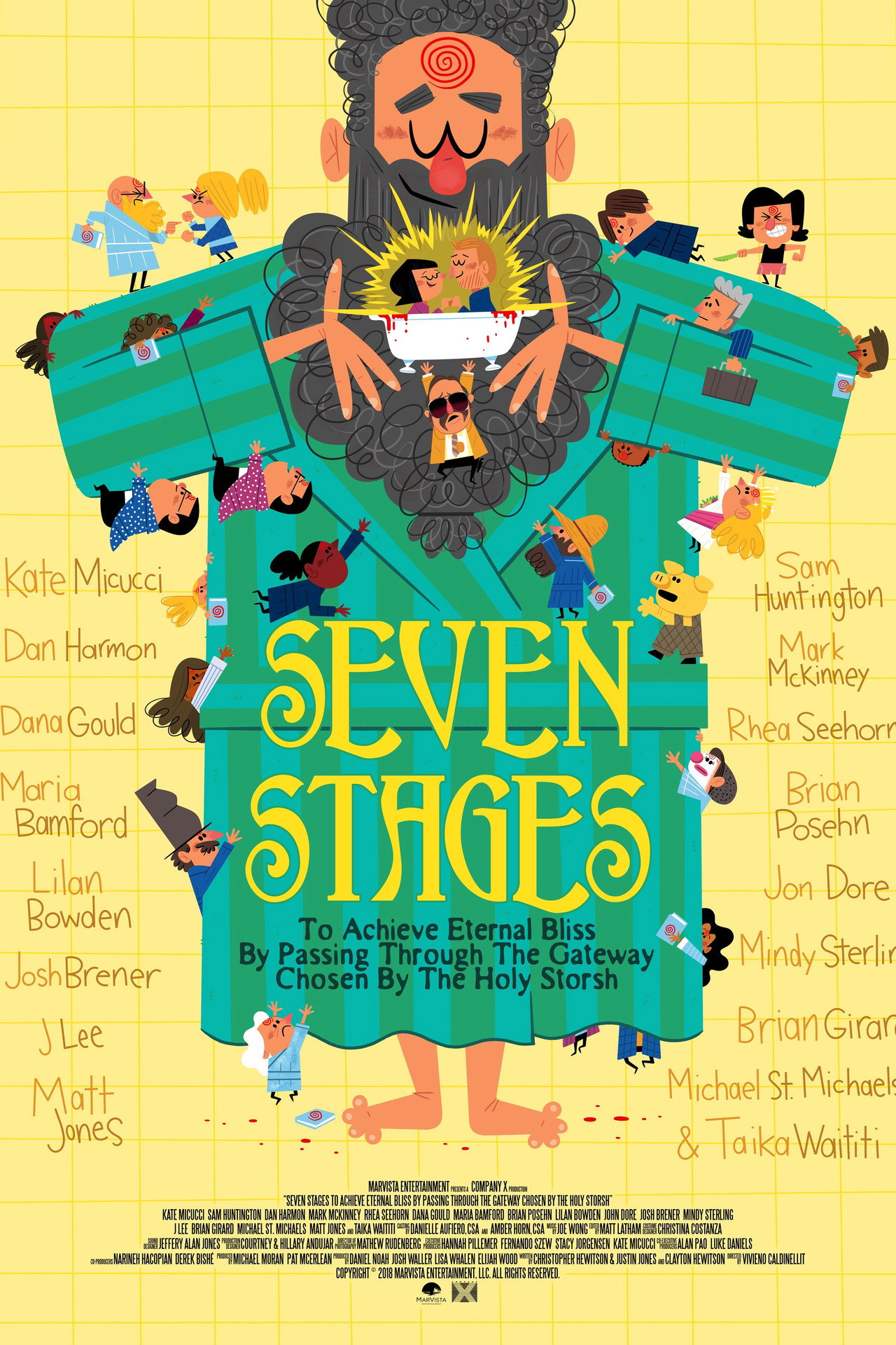 Seven Stages to Achieve Eternal Bliss – plakát 5