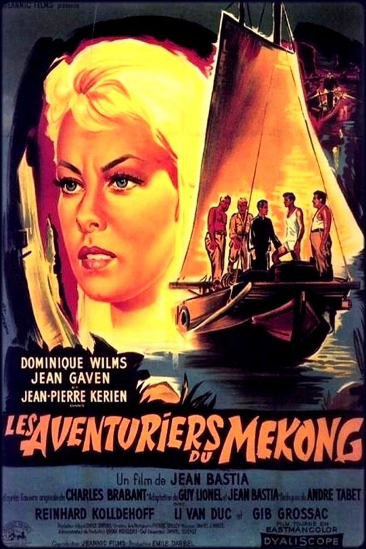 Les Aventuriers du Mékong filmaffisch