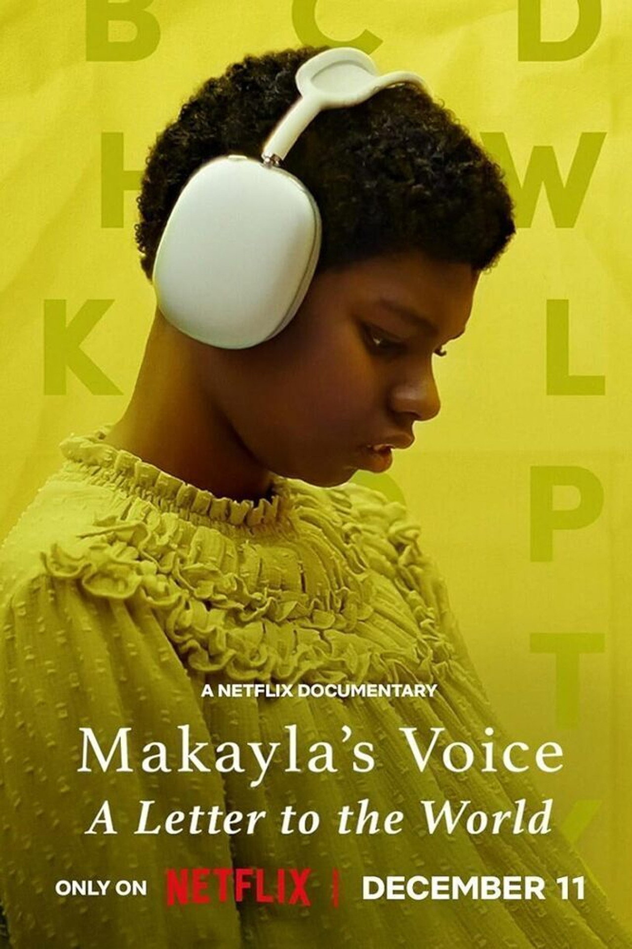 Makayla hangja: Levél a világnak – plakát 6