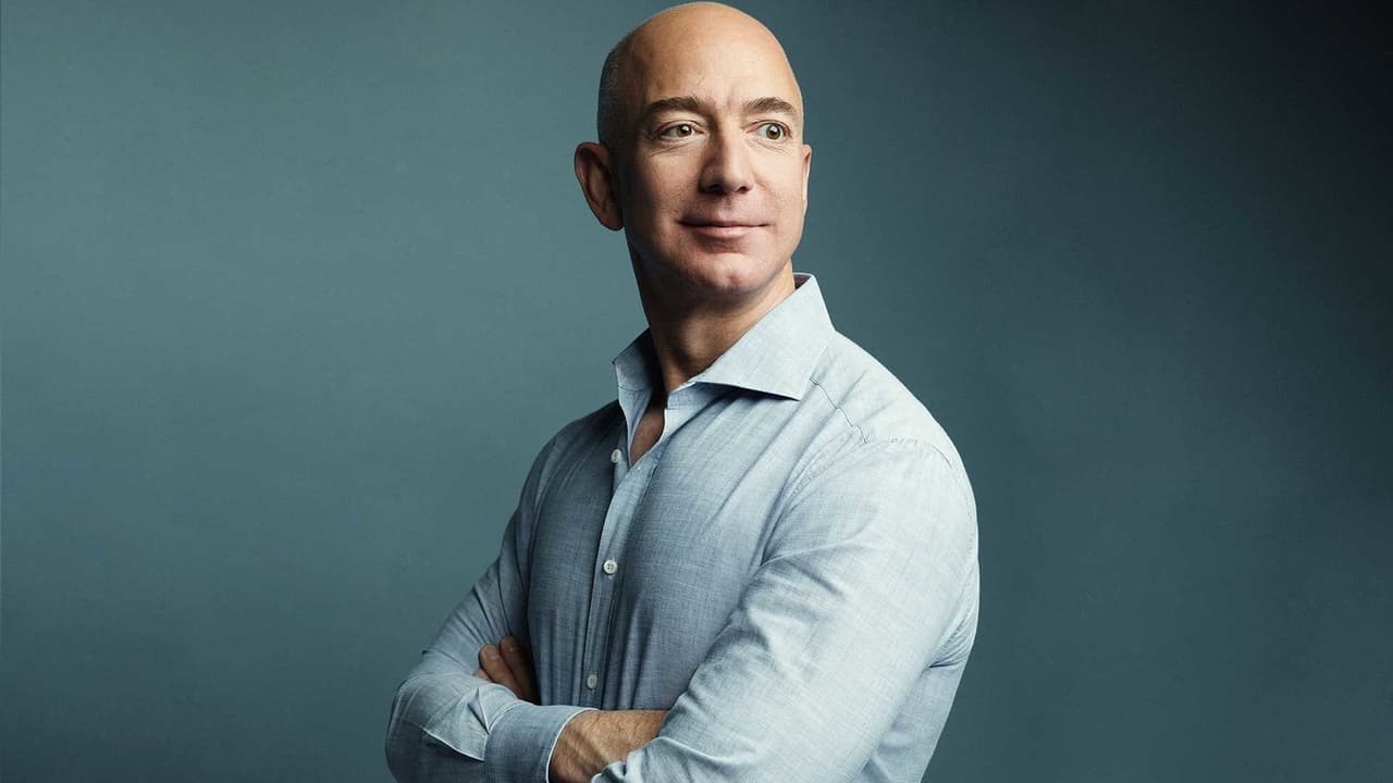 Tech Billionaires: Jeff Bezos Backdrop Image