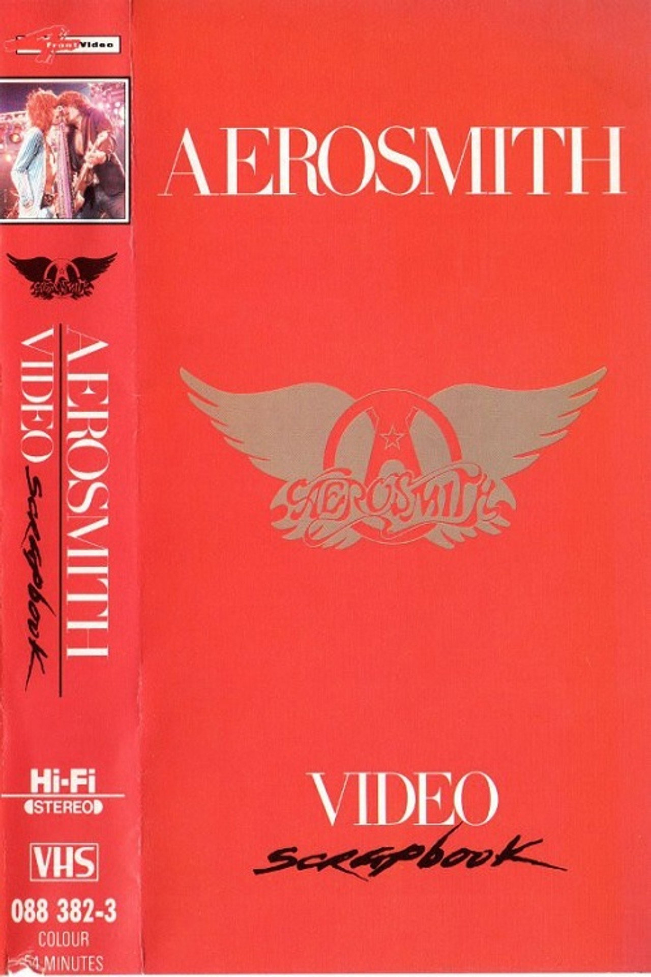 Aerosmith Video Scrapbook Backdrop