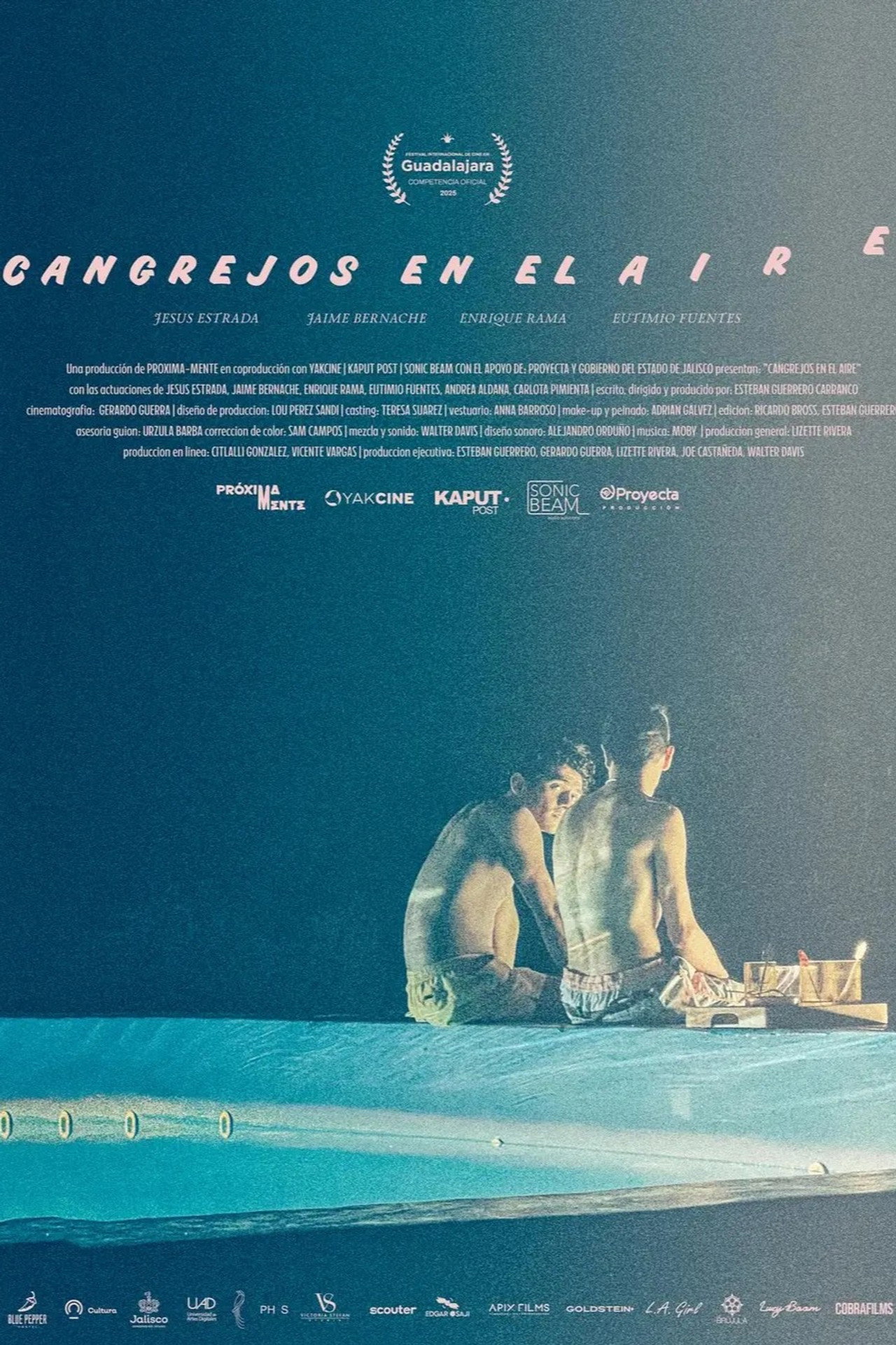 Cangrejos en el aire filmaffisch