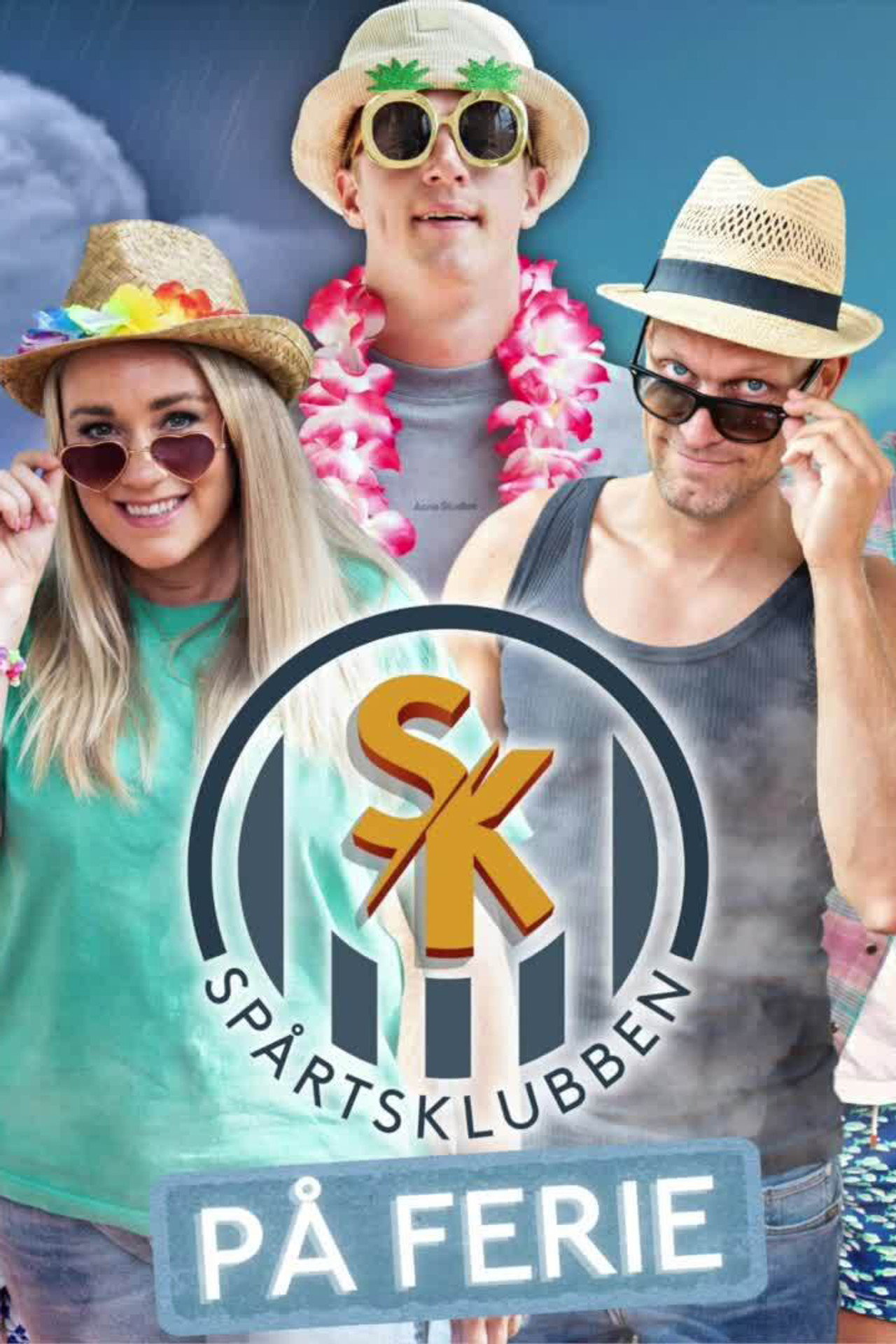 Spårtsklubben på ferie poster