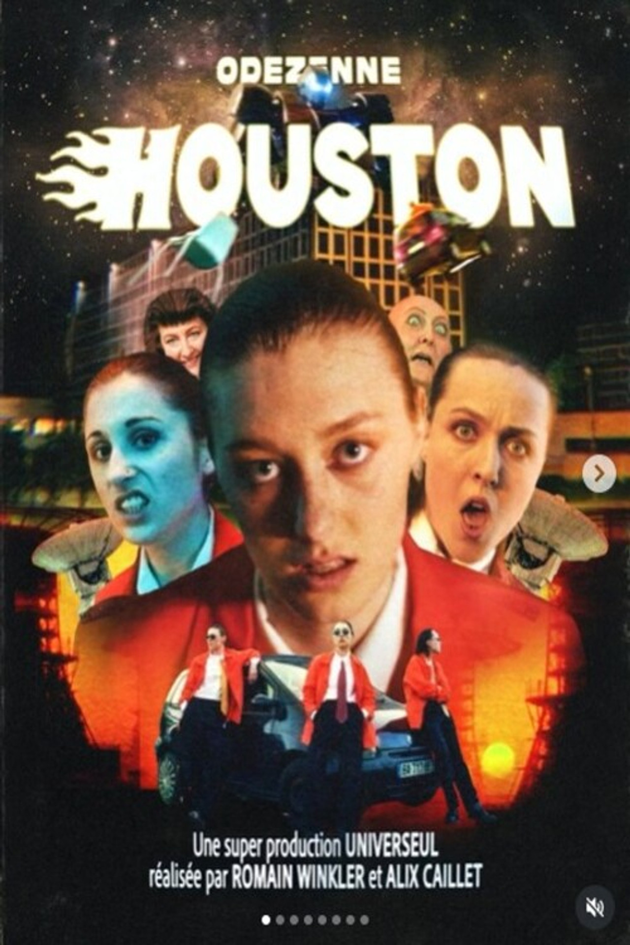 Odezenne - Houston filmaffisch